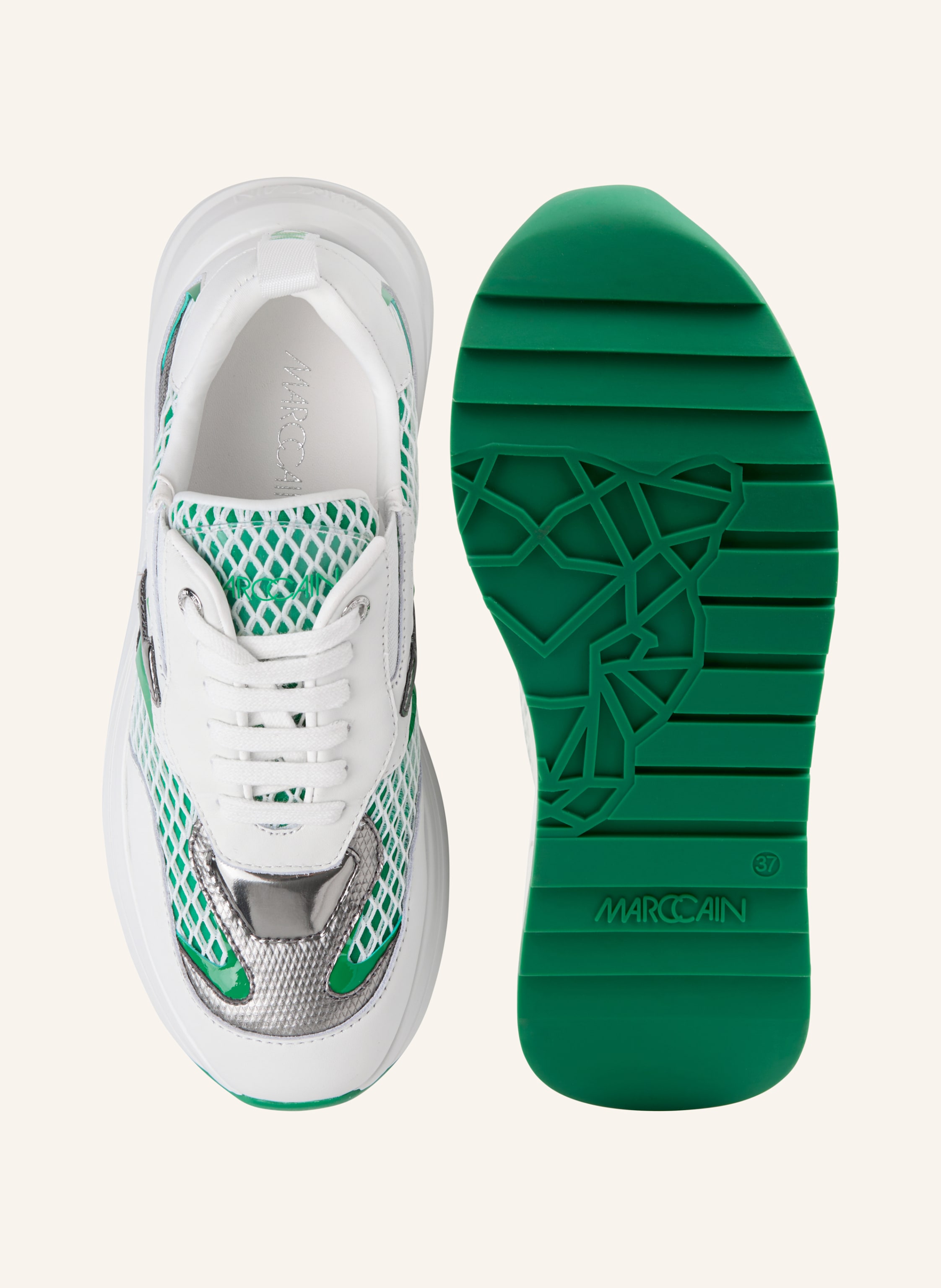 Thumbnail - Marc Cain Sneaker gruen