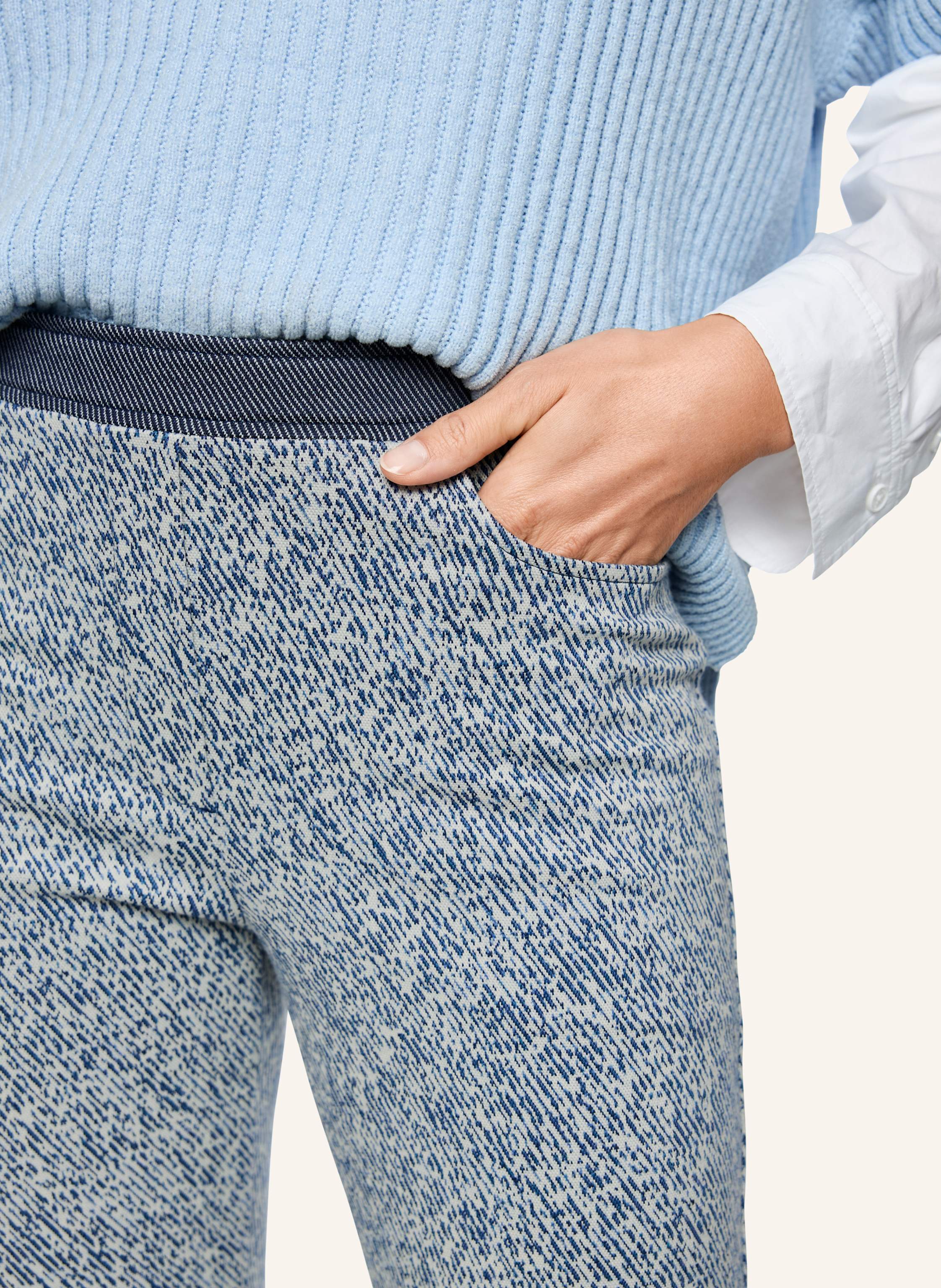 Thumbnail - Marc Cain Hose Frederica blau