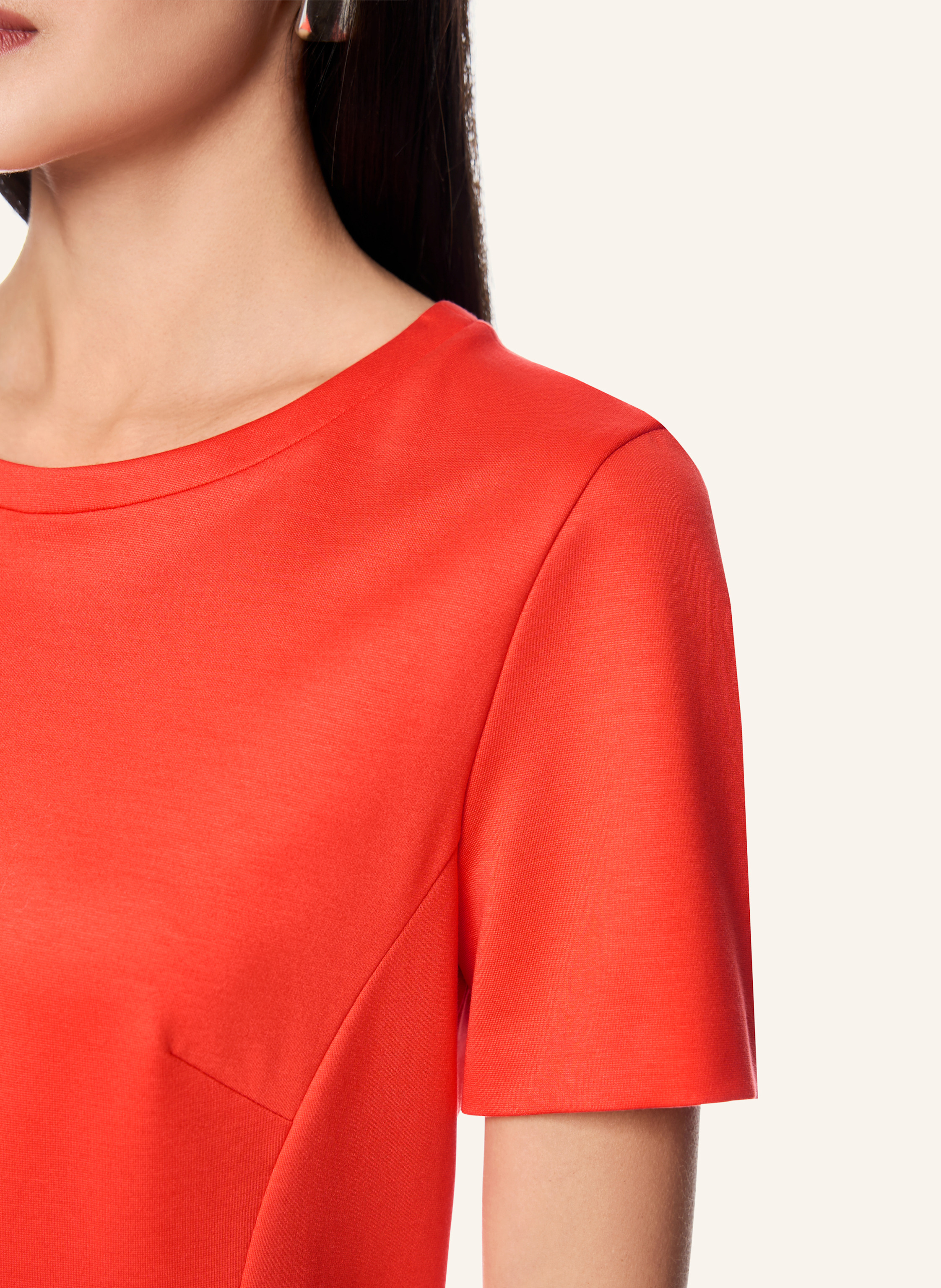 Thumbnail - Marc Cain Jerseykleid rot