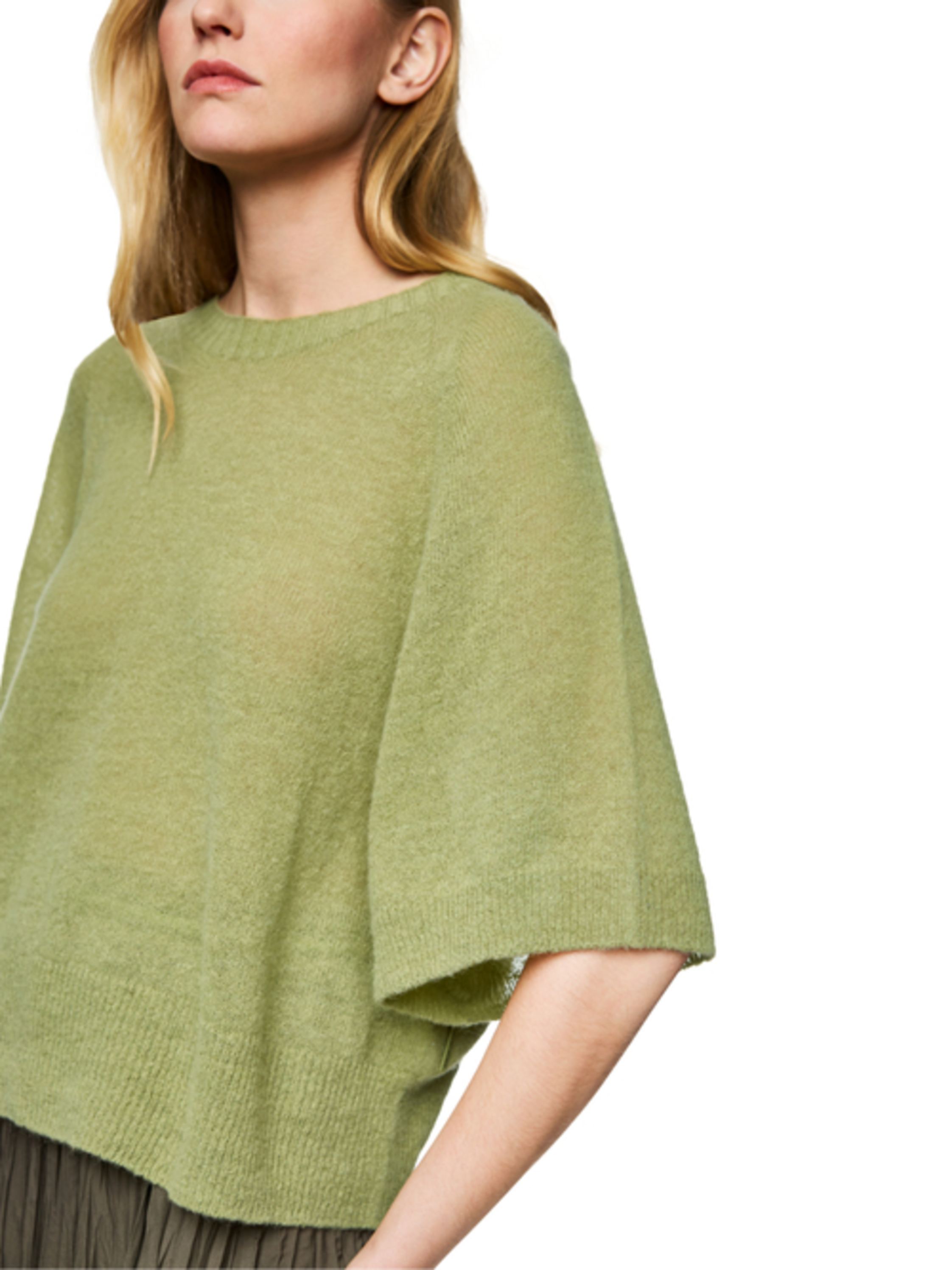 Thumbnail - Marc Cain Strickshirt Mit Alpaka gruen