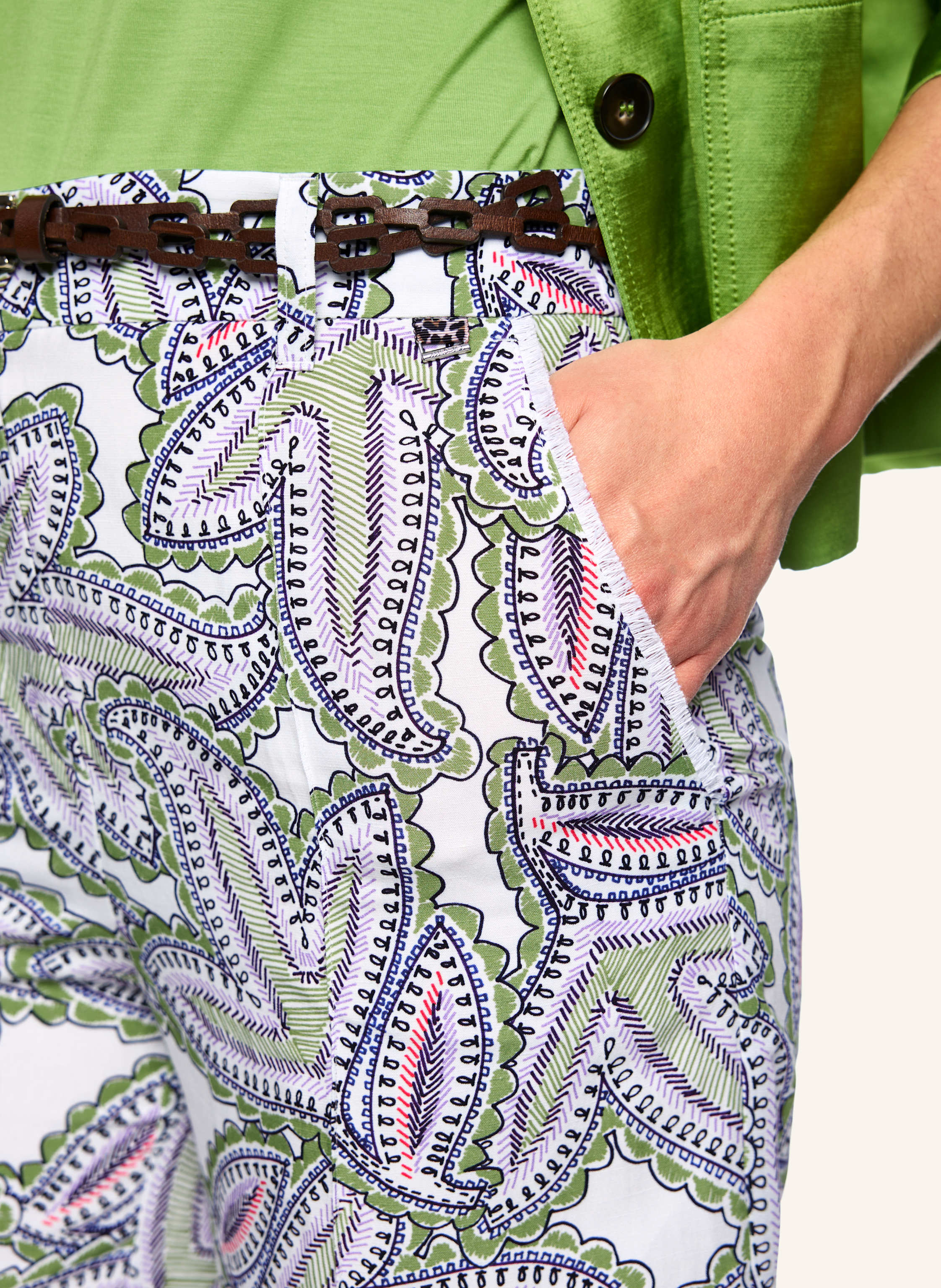 Thumbnail - Marc Cain Hose Waukee weiss