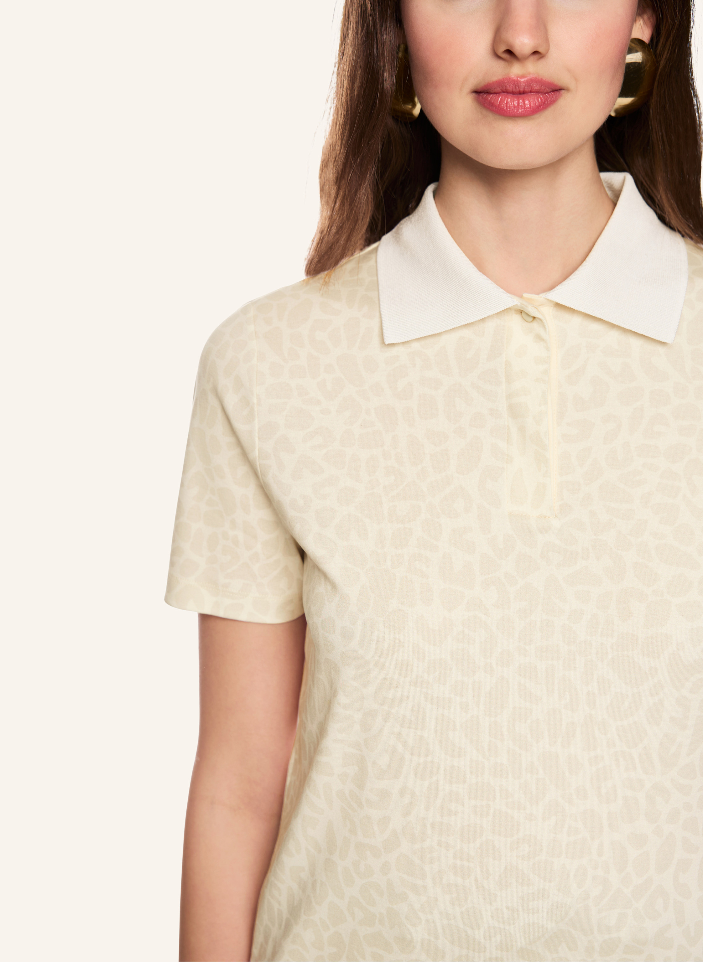 Thumbnail - Marc Cain Poloshirt beige