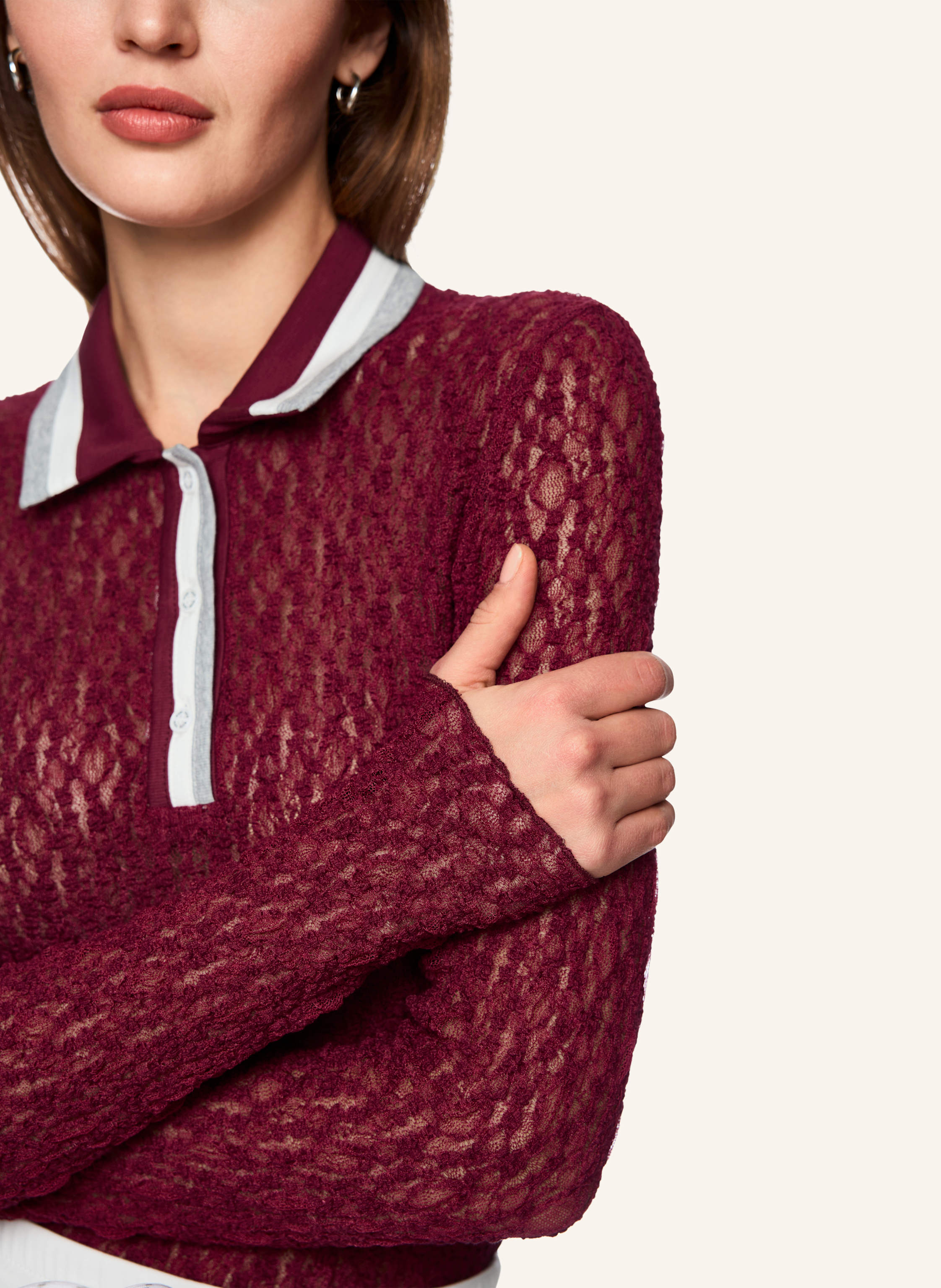 Thumbnail - Marc Cain Poloshirt rot