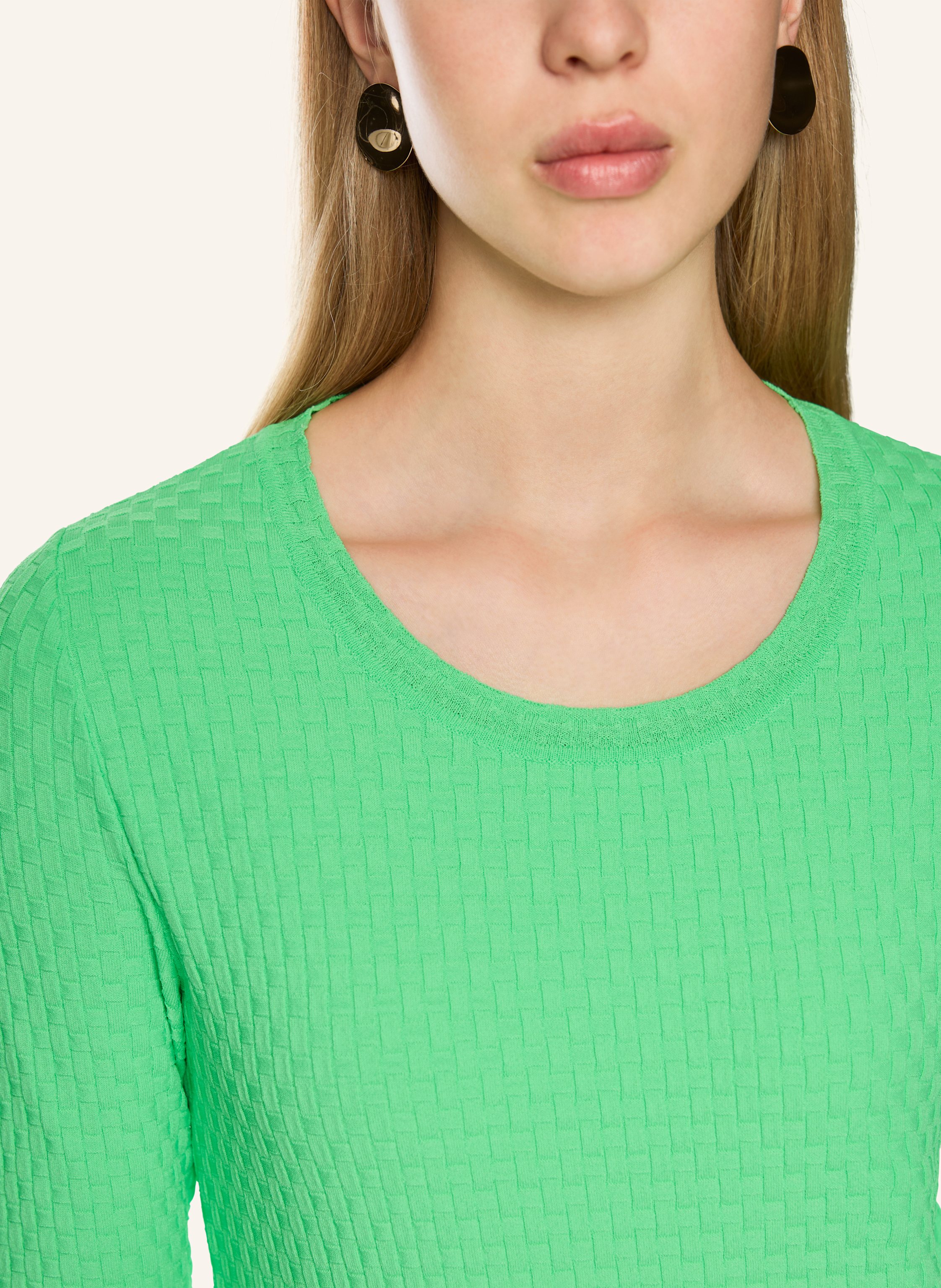 Thumbnail - Marc Cain Etuikleid Mit Rüschen gruen