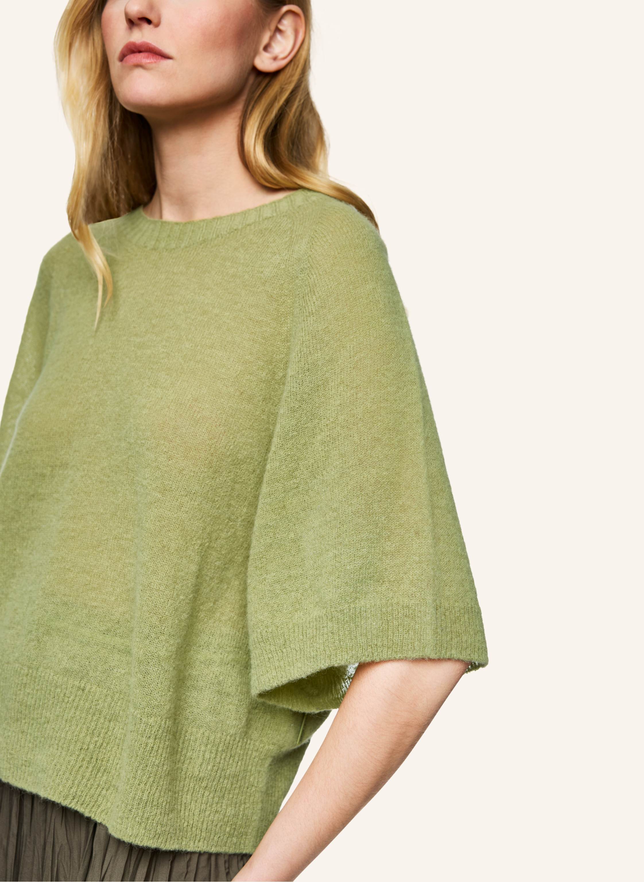 Thumbnail - Marc Cain Strickshirt Mit Alpaka gruen