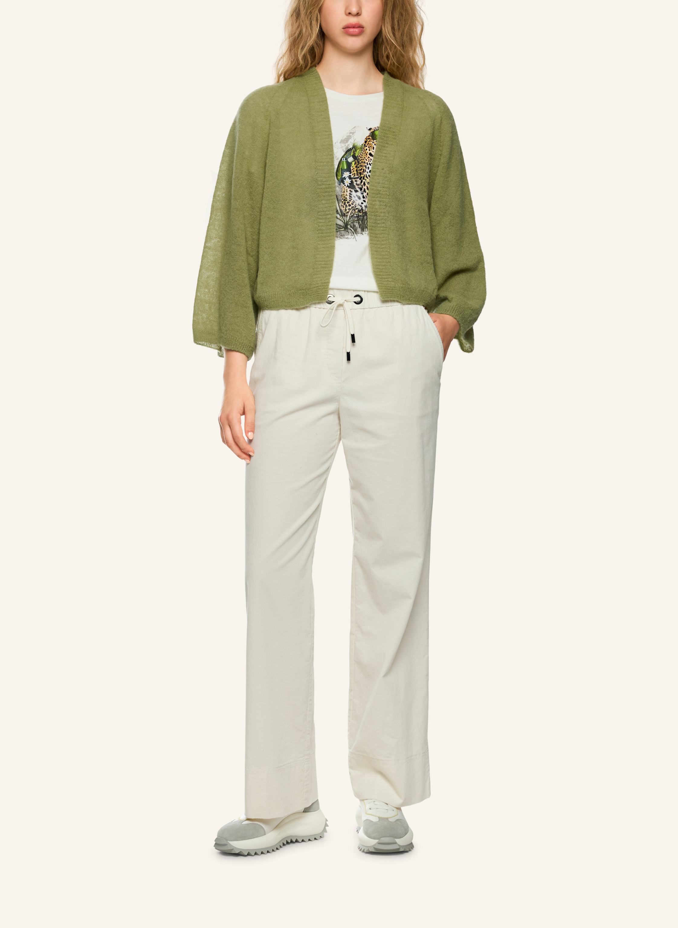 Thumbnail - Marc Cain Strickhülle Mit Alpaka gruen