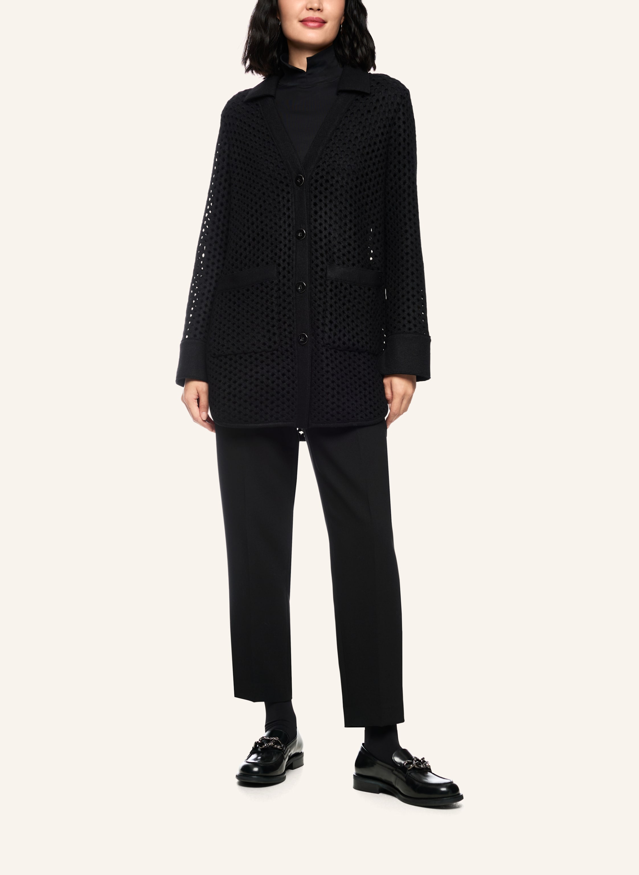 Thumbnail - Marc Cain Strickjacke schwarz