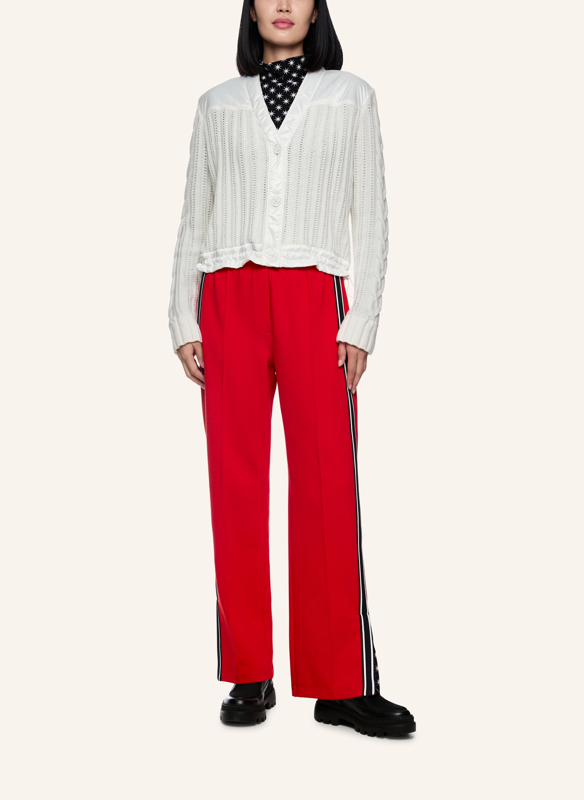 Thumbnail - Marc Cain Track Pants Washington rot