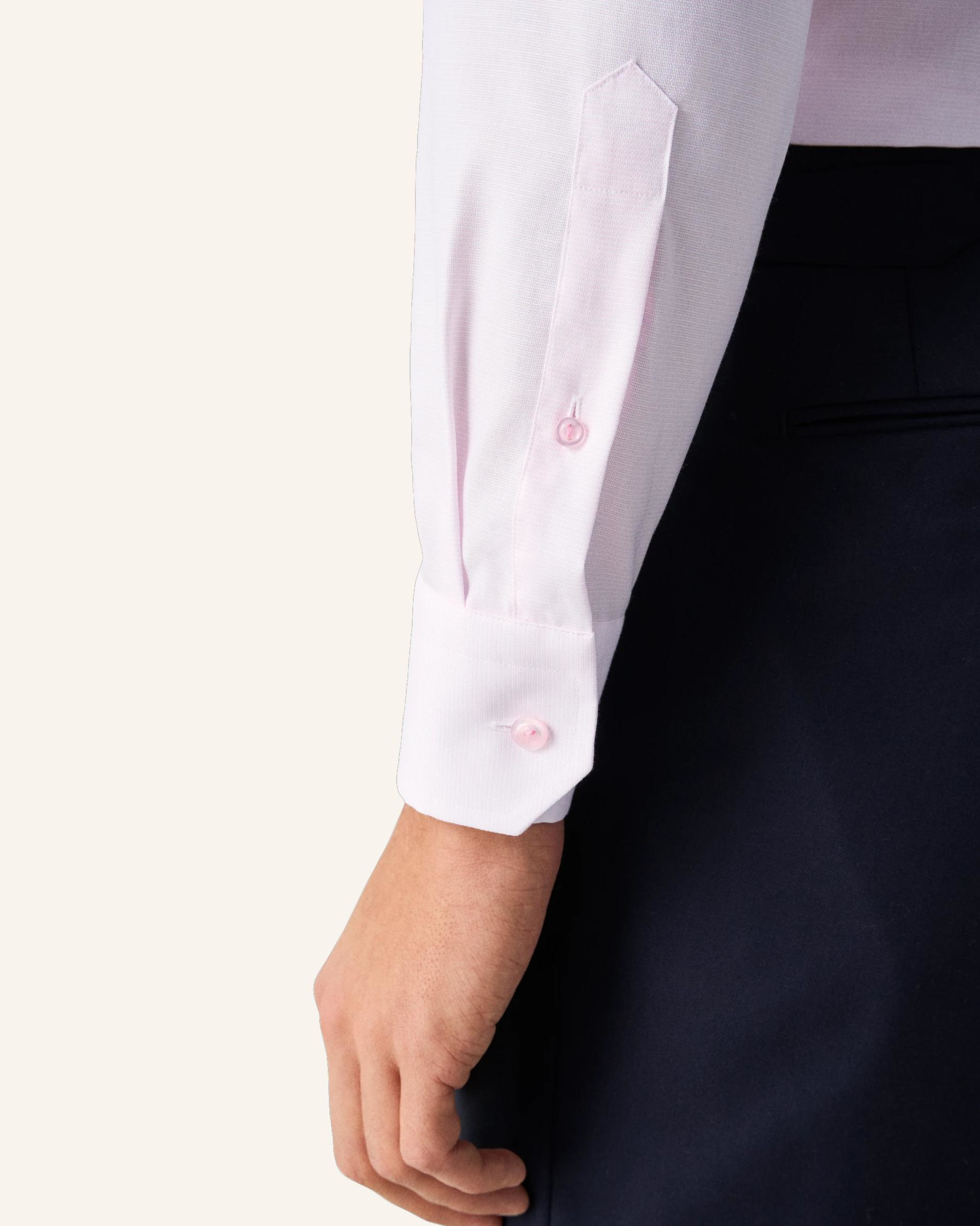 Thumbnail - Eton Twill-Hemd Slim Fit pink