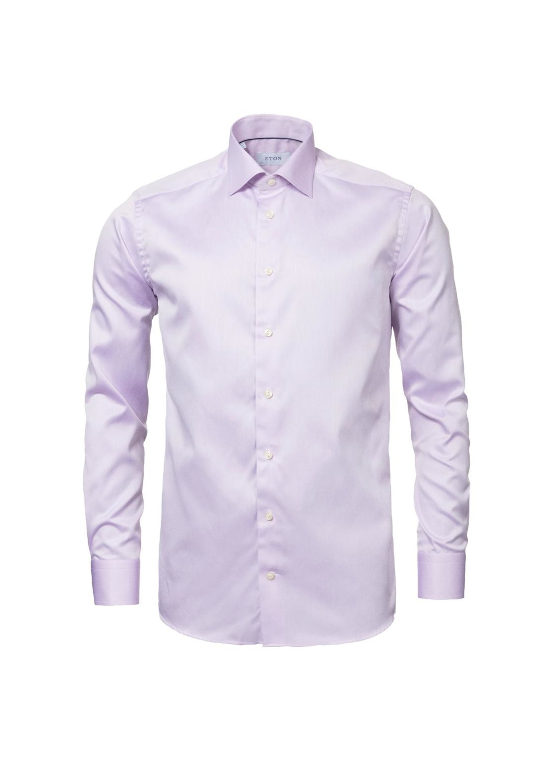 Eton Signature-Twill-Hemd Contemporary Fit lila