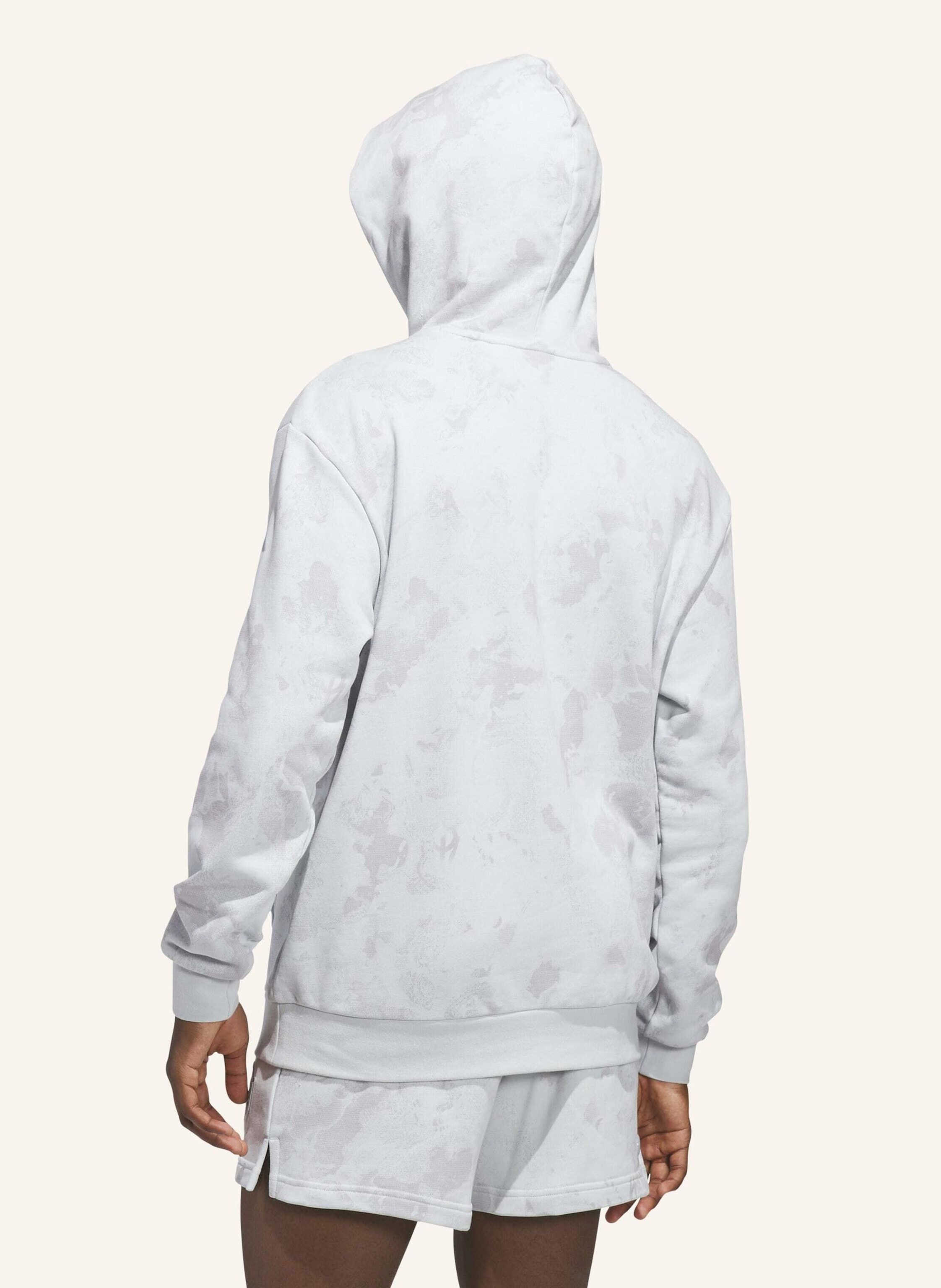 Thumbnail - Adidas Mahomes Iced Time French Terry Kapuzenjacke grau