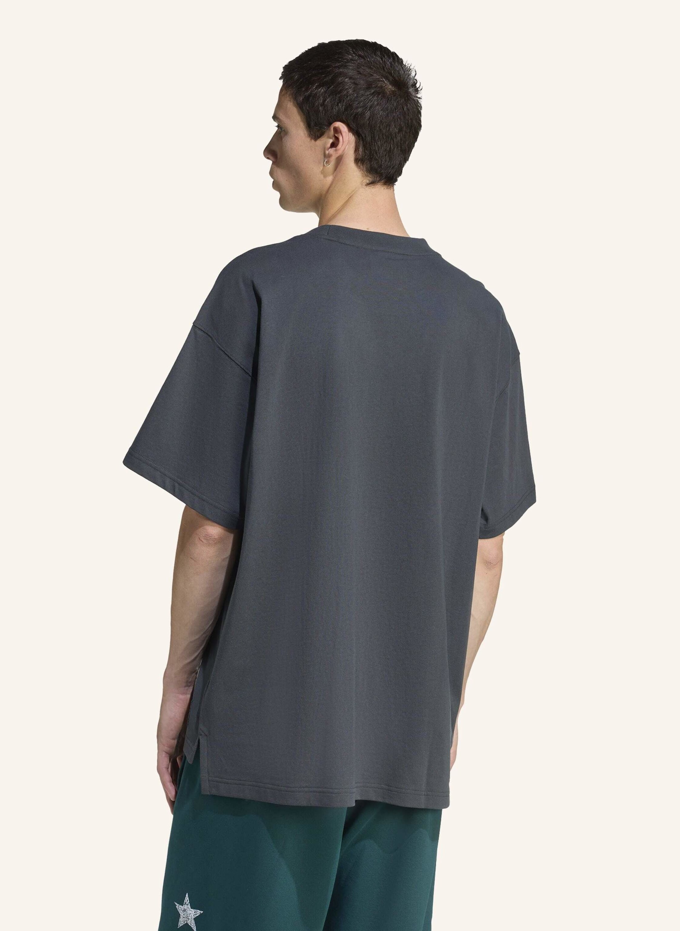 Thumbnail - Adidas Originals Adidas Originals & All Blacks Loose Graphic Ss T-Shirt grau