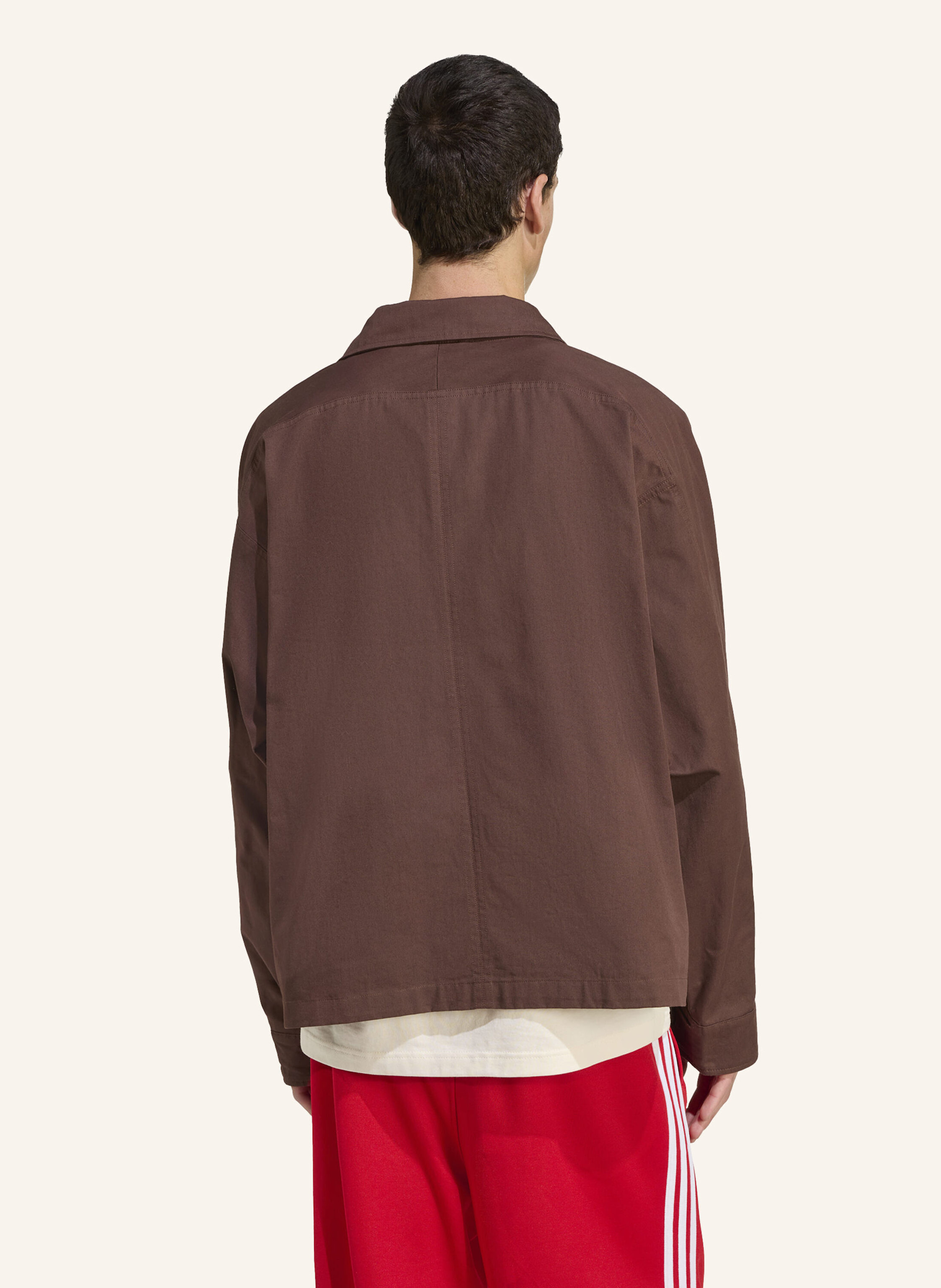 Thumbnail - Adidas Originals Regulär Geschnittene Jacke braun