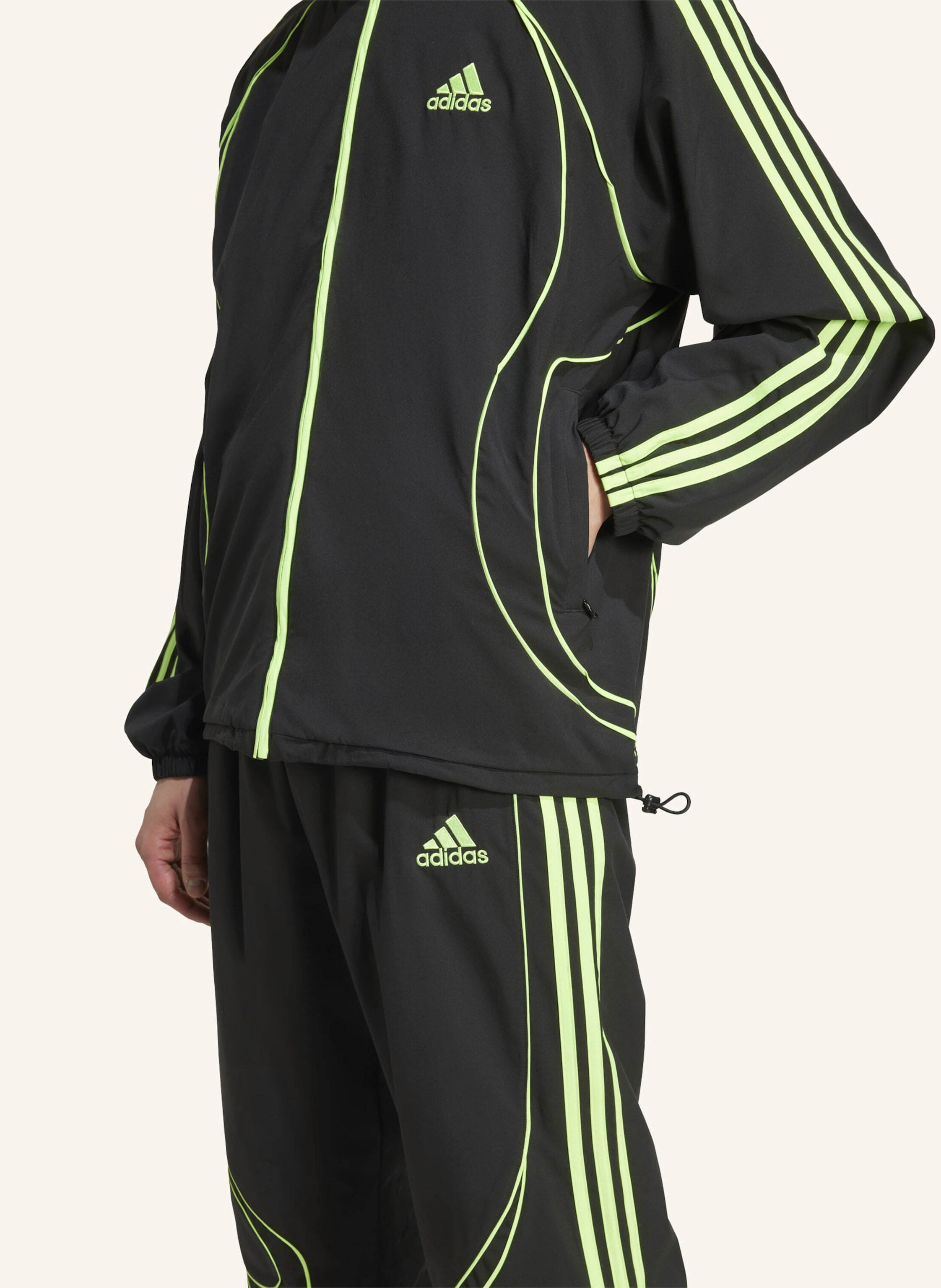 Thumbnail - Adidas Originals Teamgeist Adicolor Originals Jacke schwarz