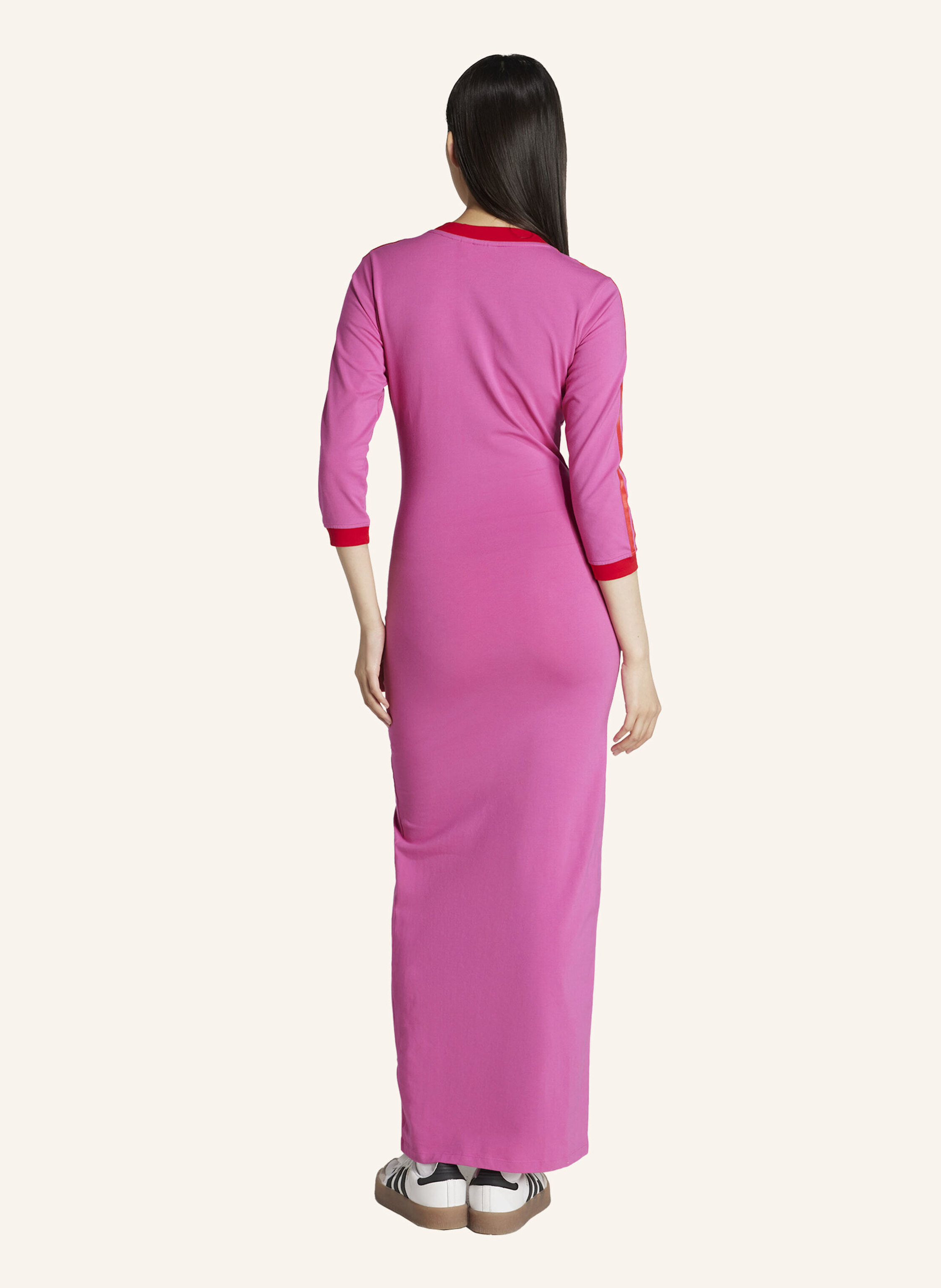 Thumbnail - Adidas Originals Jerseykleid Mit 3/4-Arm pink