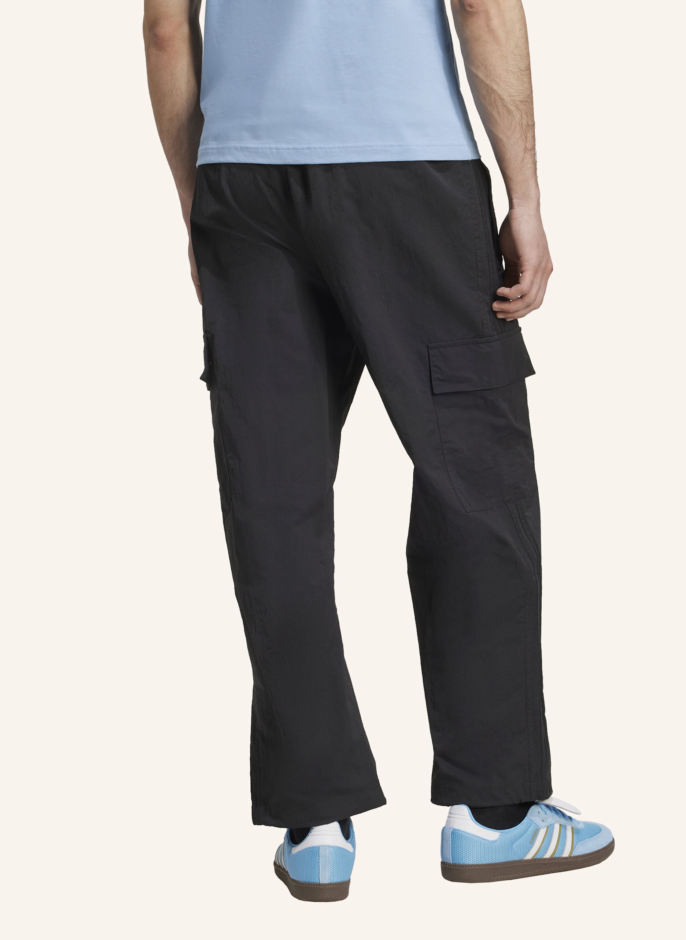 Thumbnail - Adidas Originals Adicolor Classics 3-Streifen Cargohose schwarz