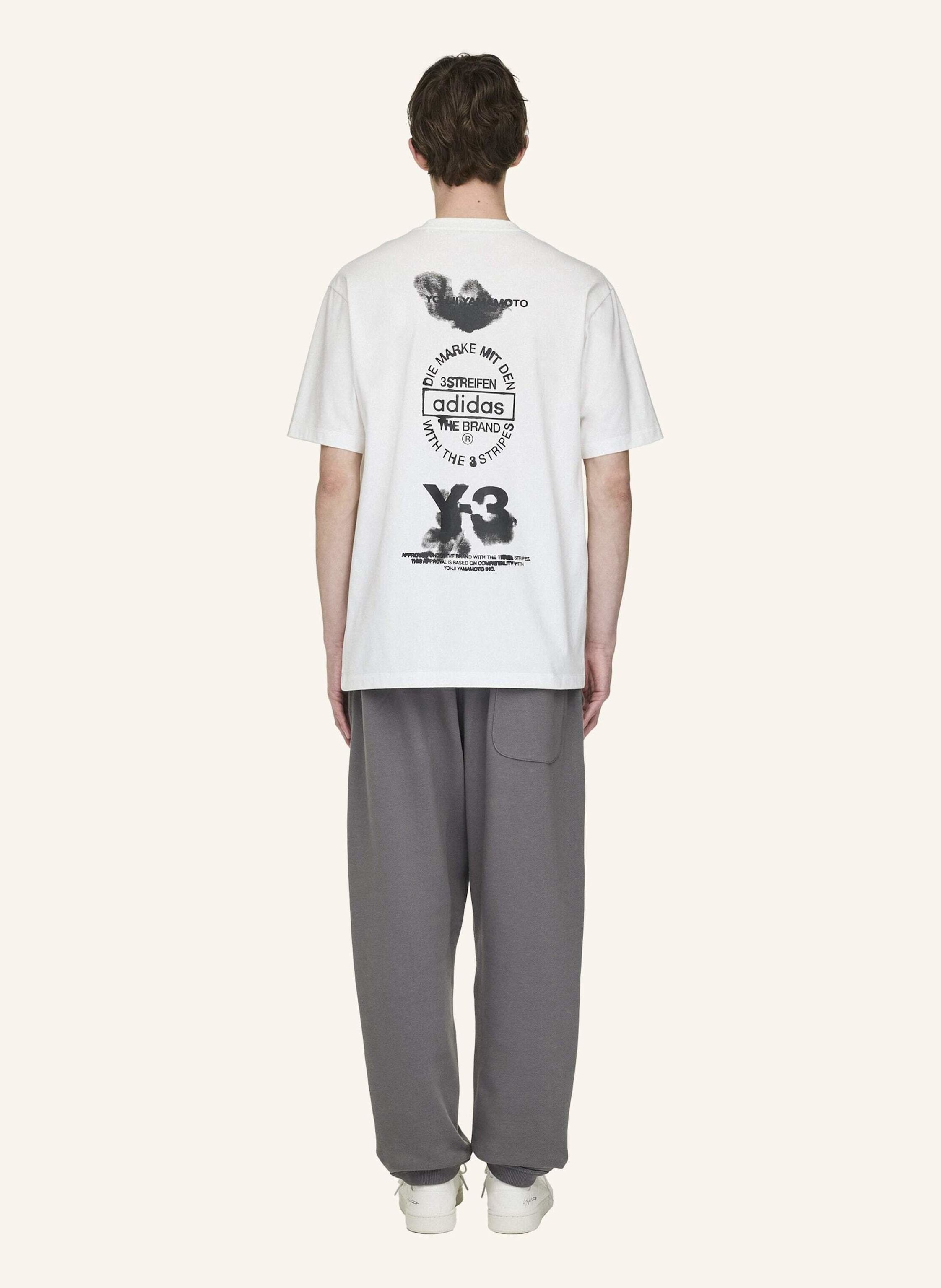 Thumbnail - Y-3 Y-3 Graphic T-Shirt weiss