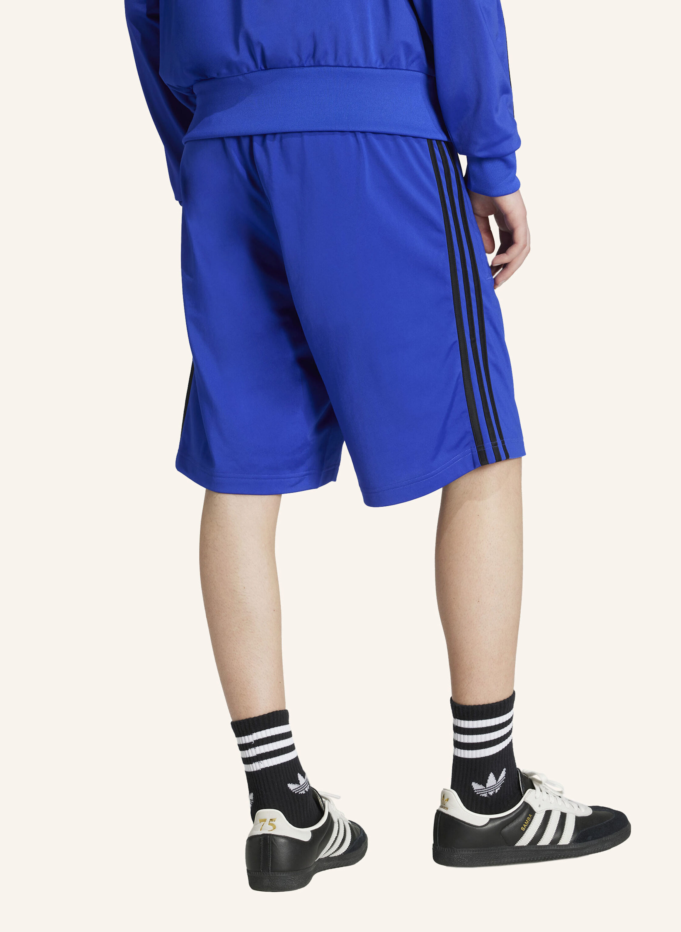 Thumbnail - Adidas Originals Adicolor Firebird Shorts blau