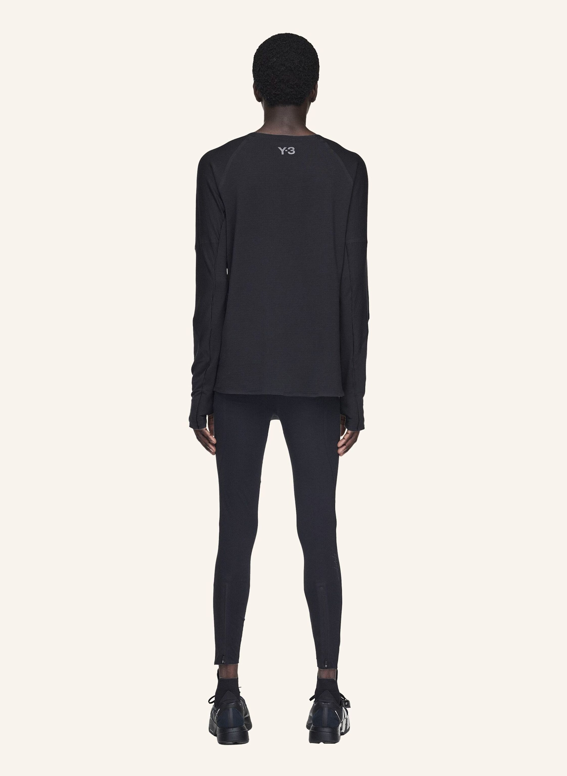 Thumbnail - Y-3 Y-3 Running Longsleeve schwarz