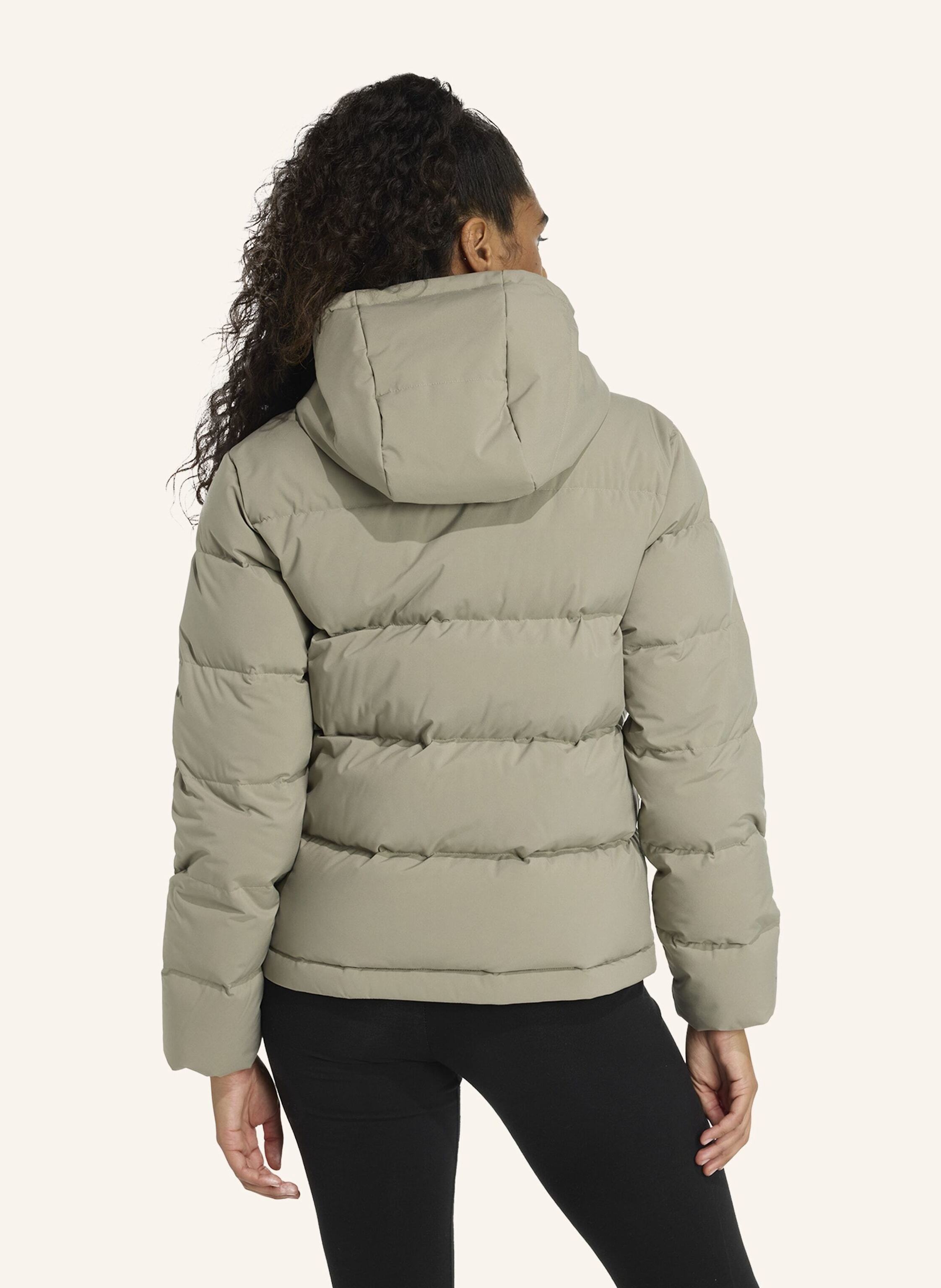 Thumbnail - Adidas Helionic Climawarm Daunenjacke Mit Kapuze gruen
