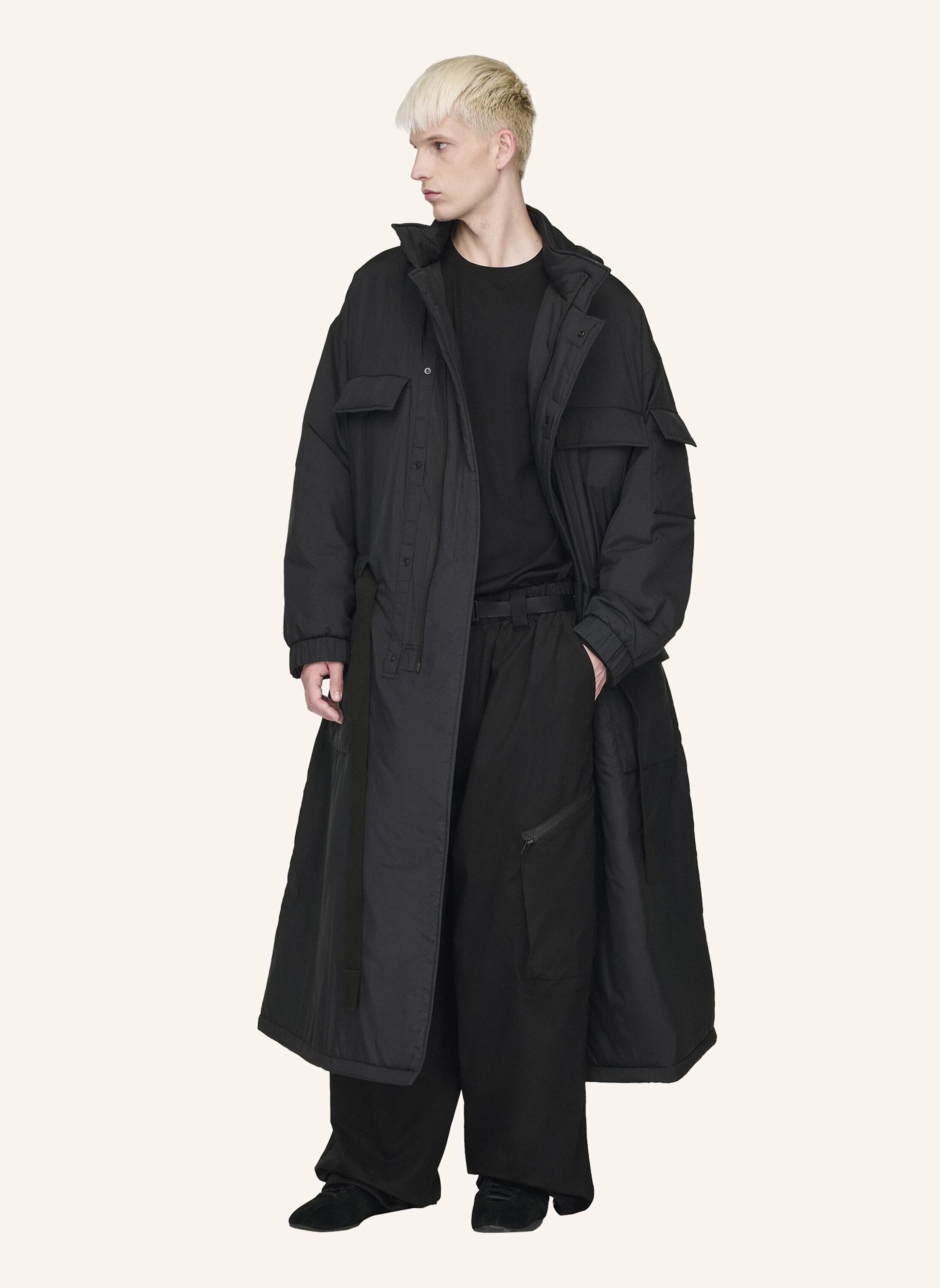 Thumbnail - Y-3 Y-3 Gefütterter Parka Mit Kapuze schwarz
