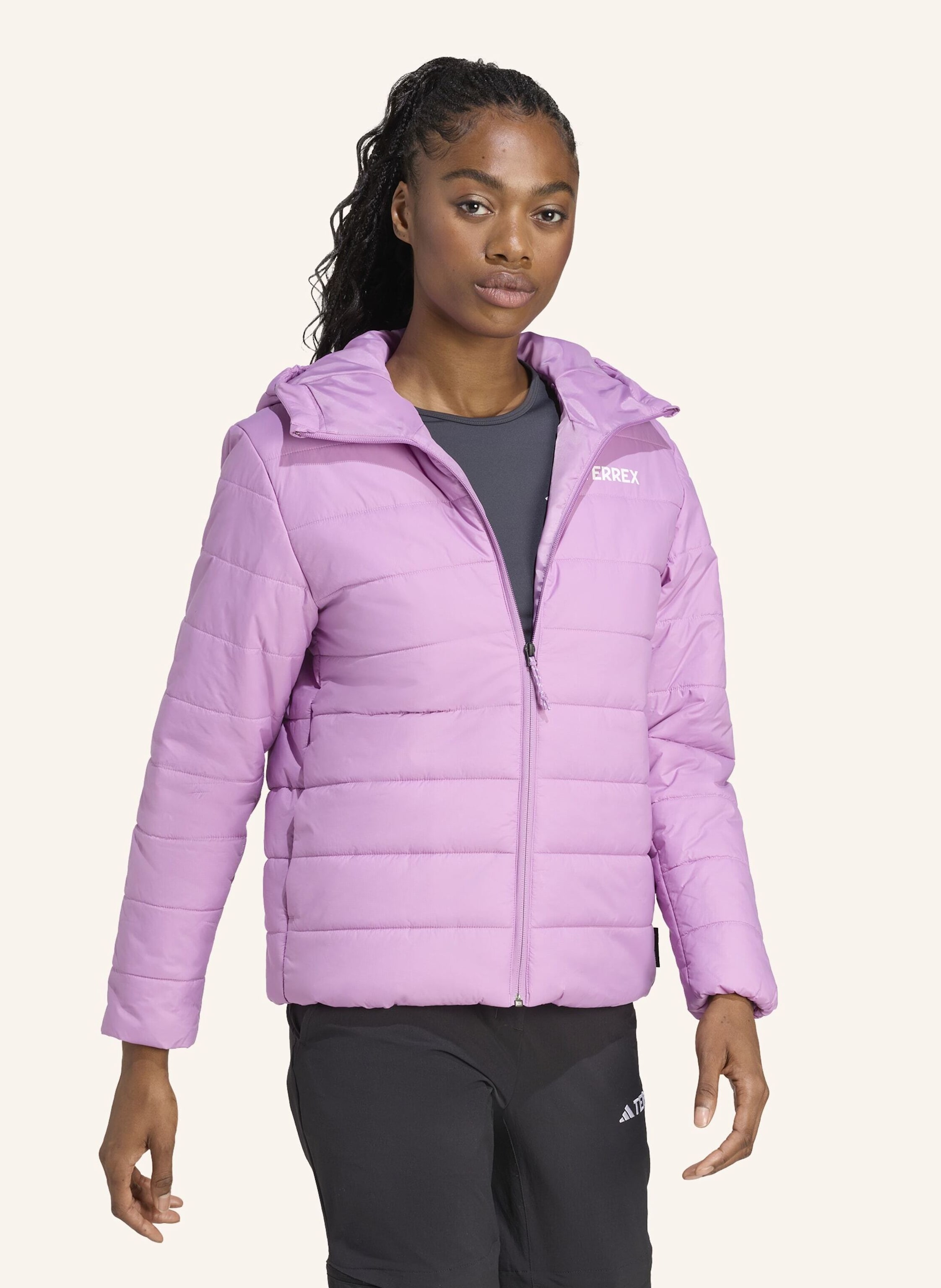 Thumbnail - Adidas Terrex Terrex Multi Essentials Climawarm Isolierte Kapuzenjacke lila