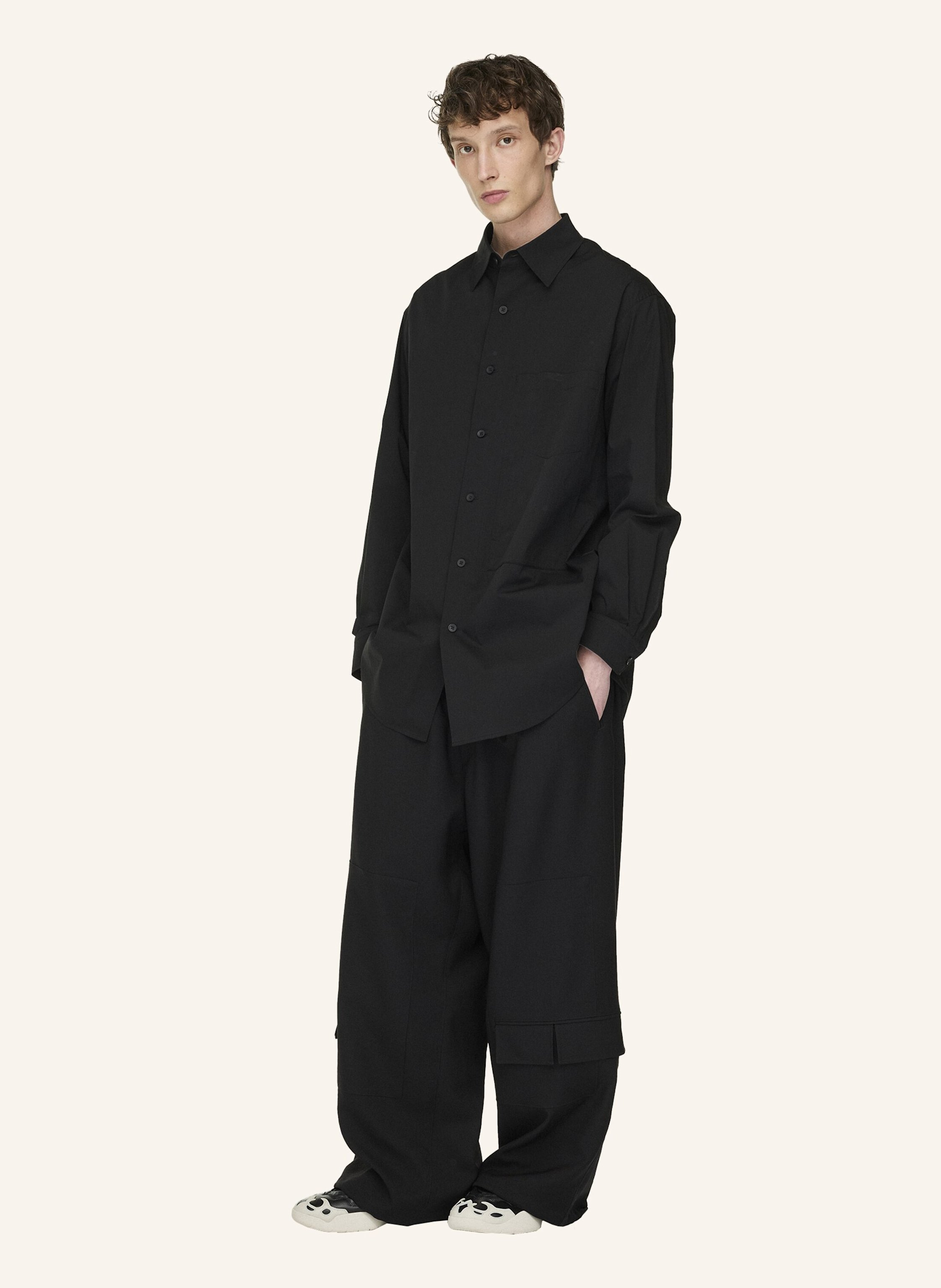 Thumbnail - Y-3 Y-3 Sporty Cotton Shirt schwarz
