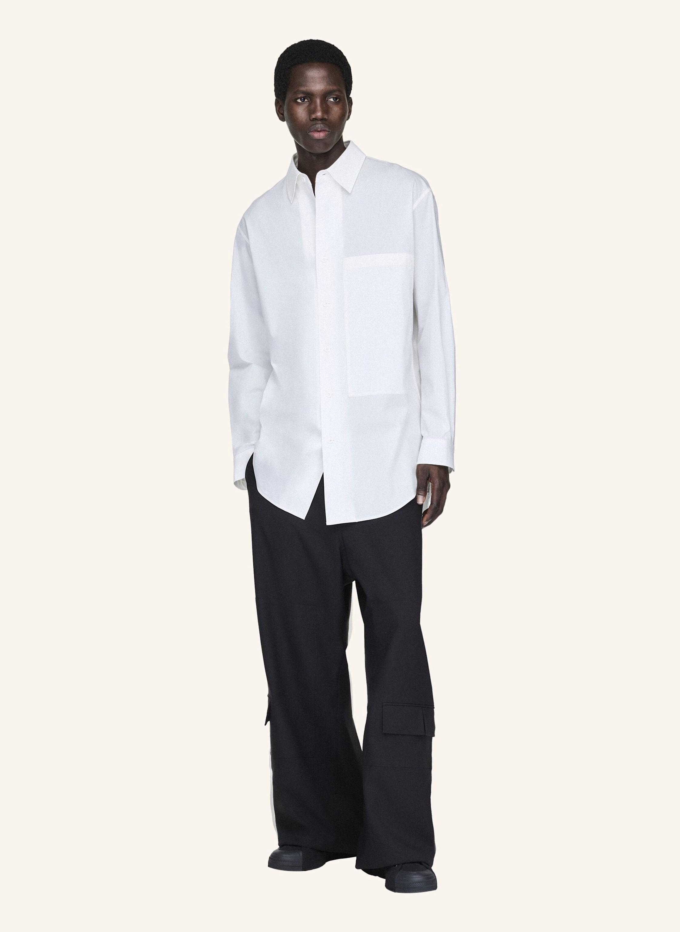 Thumbnail - Y-3 Y-3 Sporty Cotton Shirt weiss
