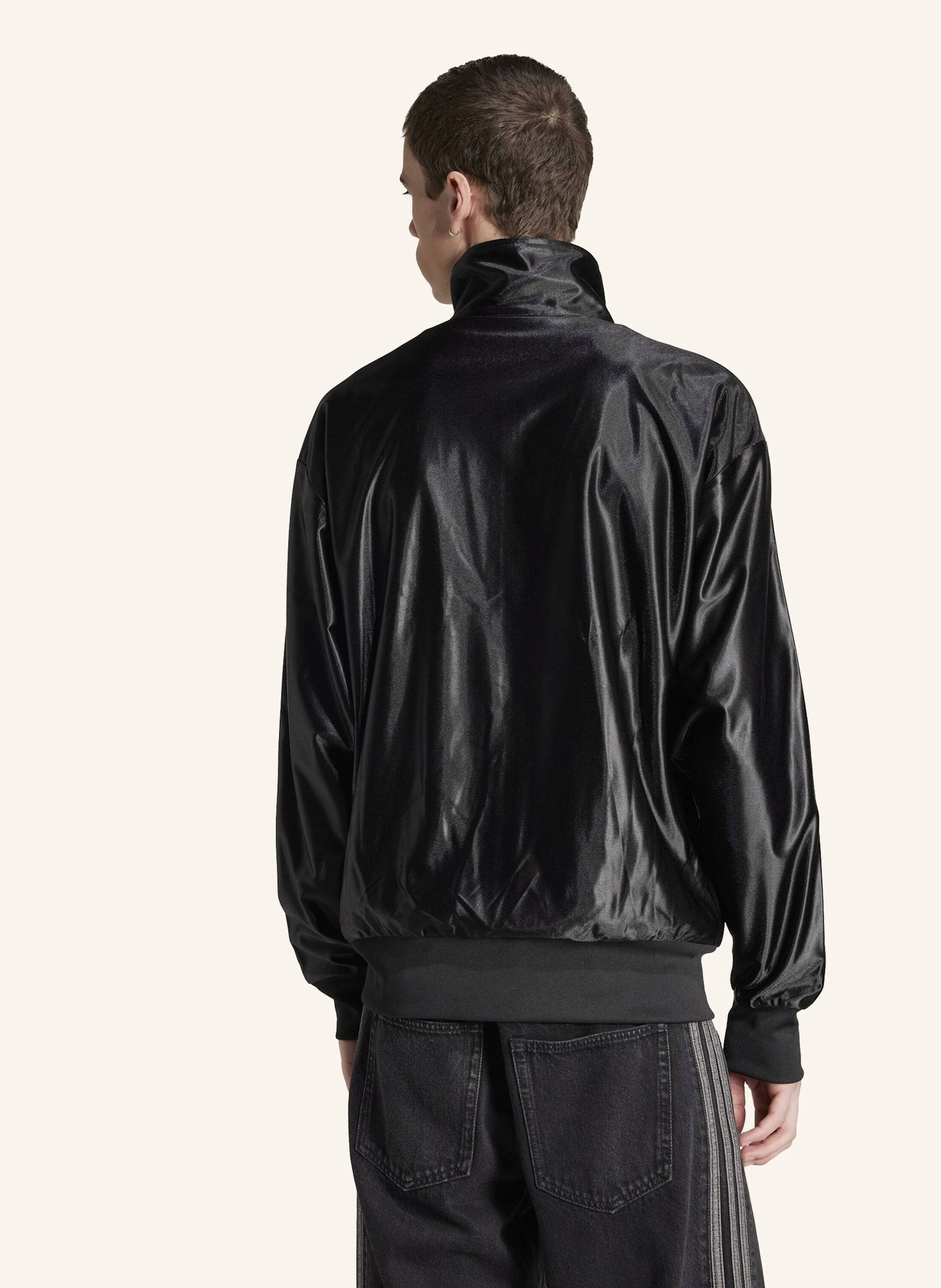 Thumbnail - Adidas Originals Firebird Metallic Originals Jacke schwarz