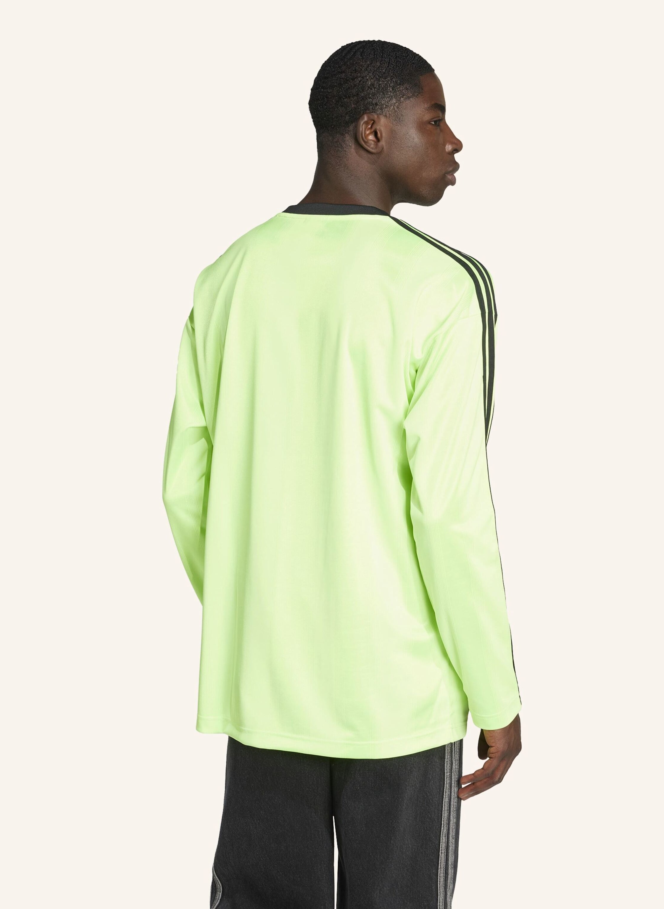 Thumbnail - Adidas Originals Adidas Adicolor Jacquard Long-Sleeve Jersey gruen