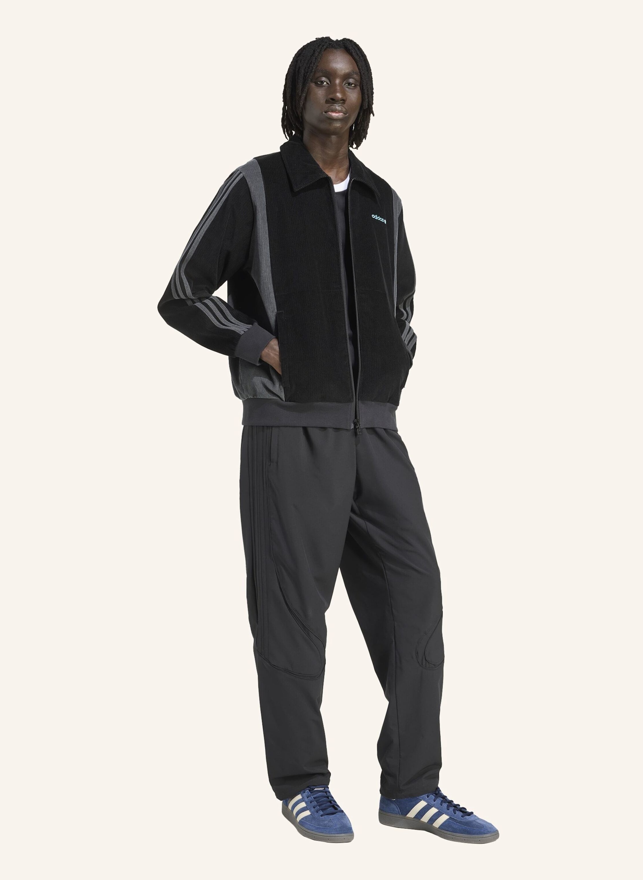 Thumbnail - Adidas Originals Pro Originals Jacke schwarz