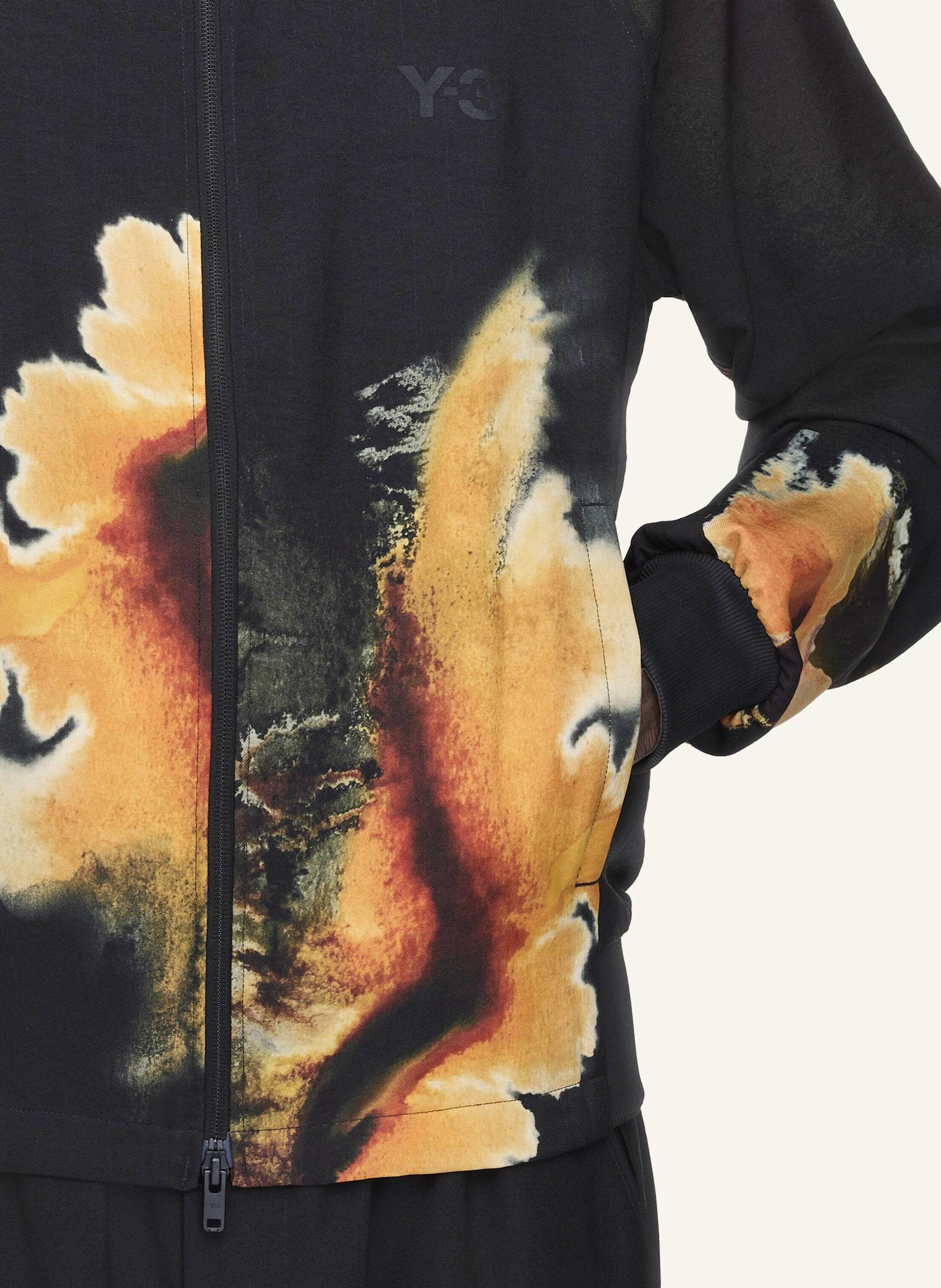 Thumbnail - Y-3 Y-3 Aop Trainingsjacke – 3-Streifen schwarz