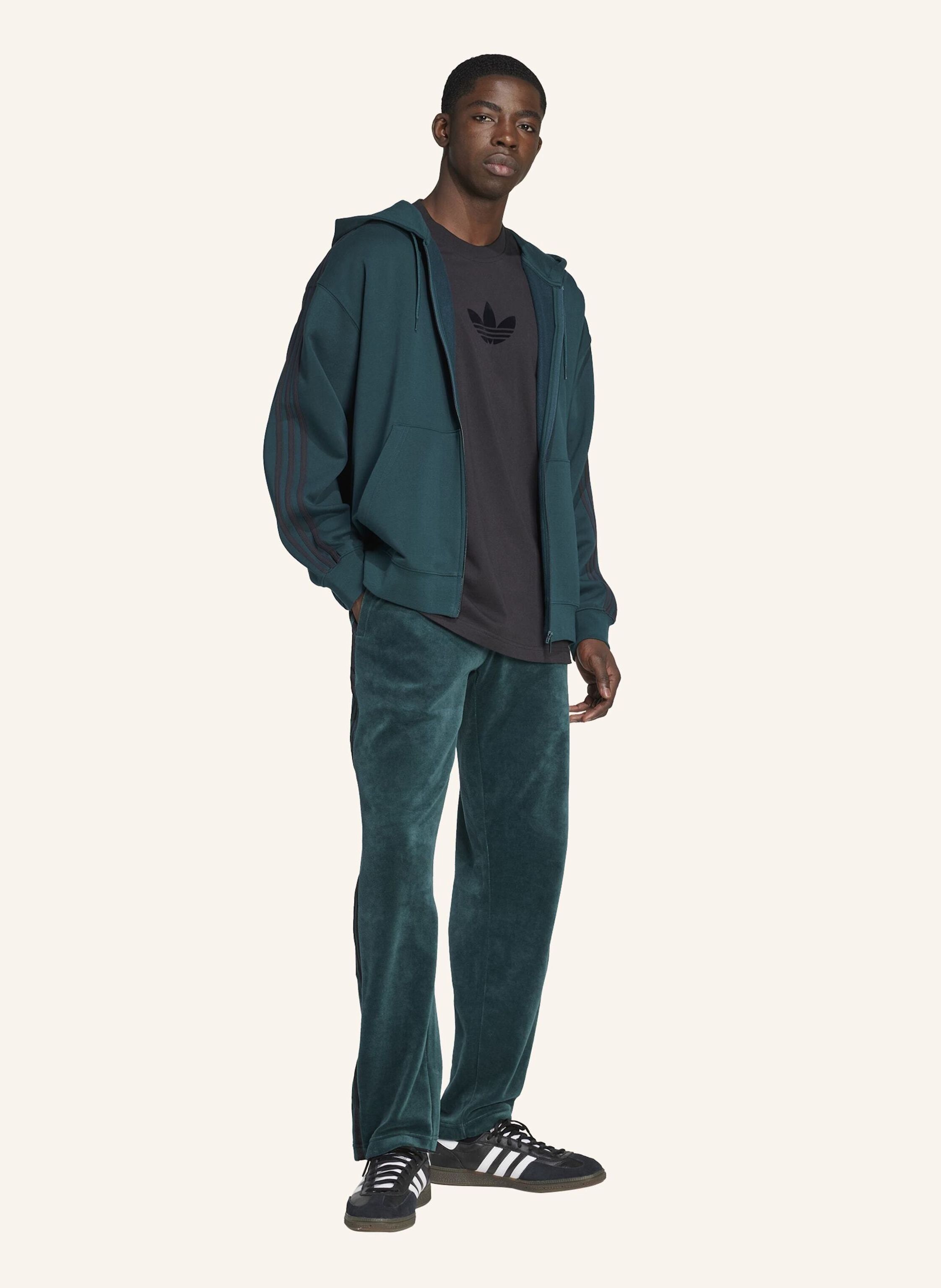 Thumbnail - Adidas Originals Adidas Adicolor Oversize Kapuzenjacke gruen