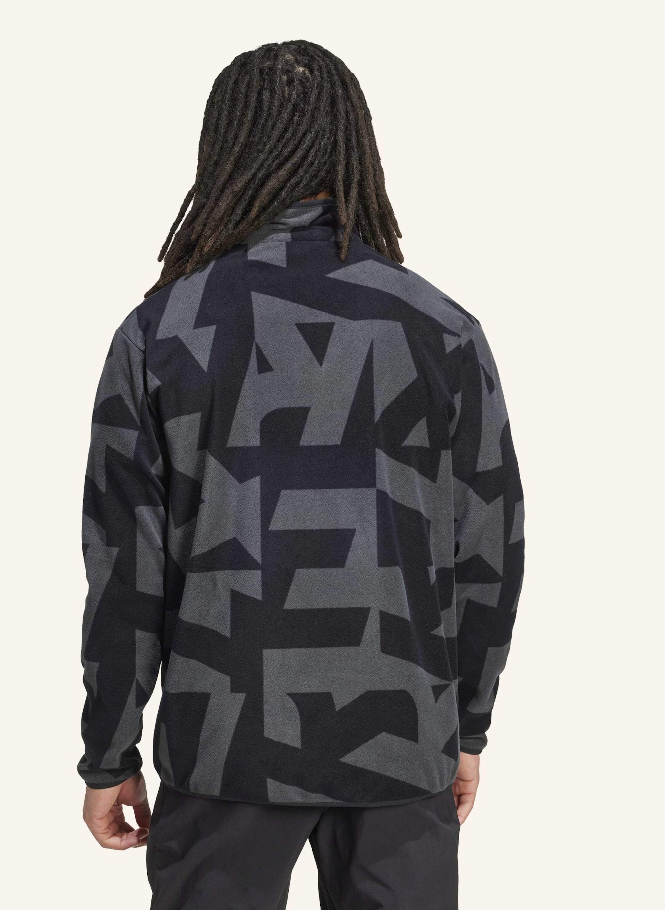 Thumbnail - Adidas Terrex Fleecejacke Terrex Multi Printed Full Zip schwarz