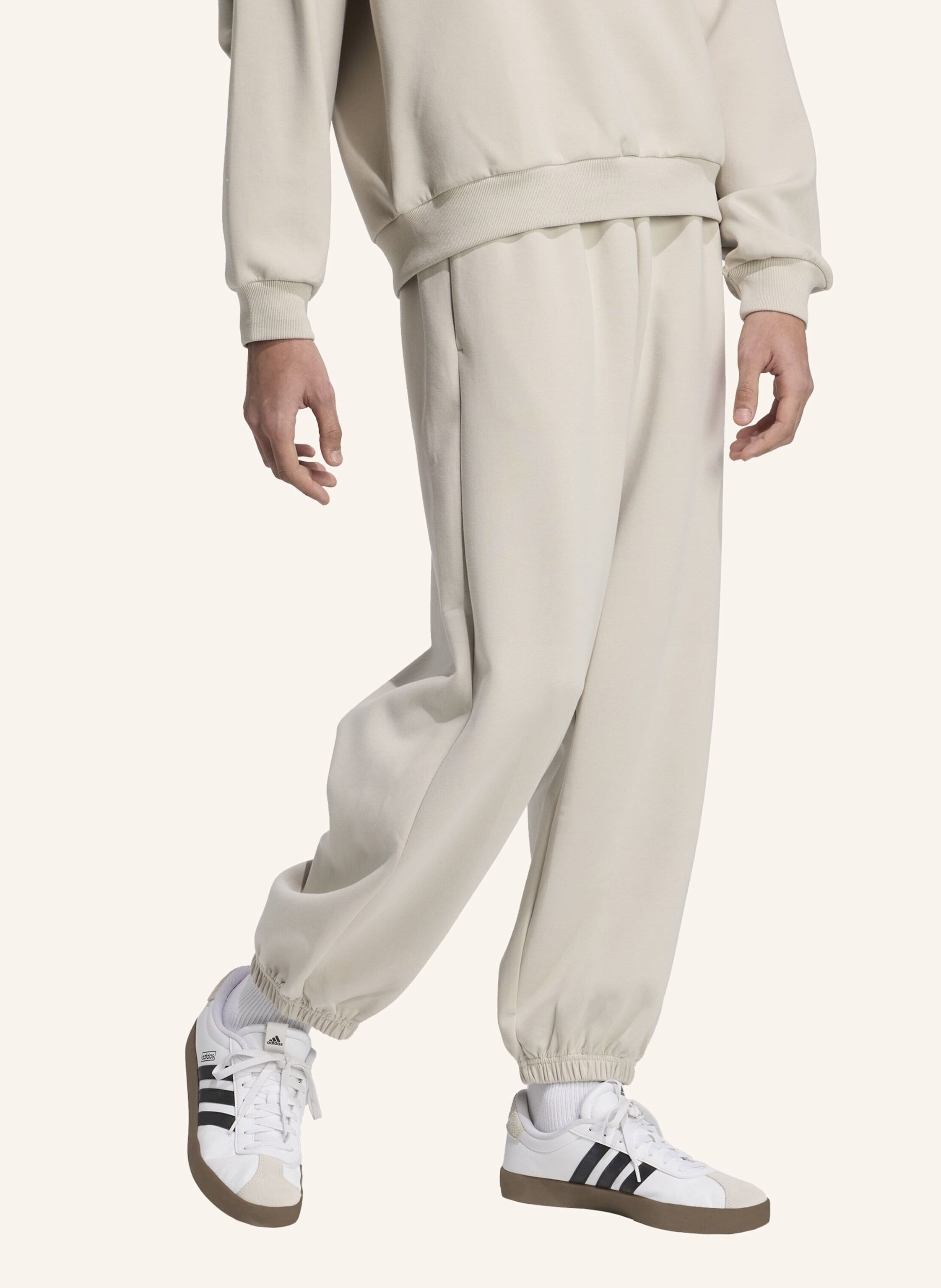 Thumbnail - Adidas Sweatpants Soft Lux beige