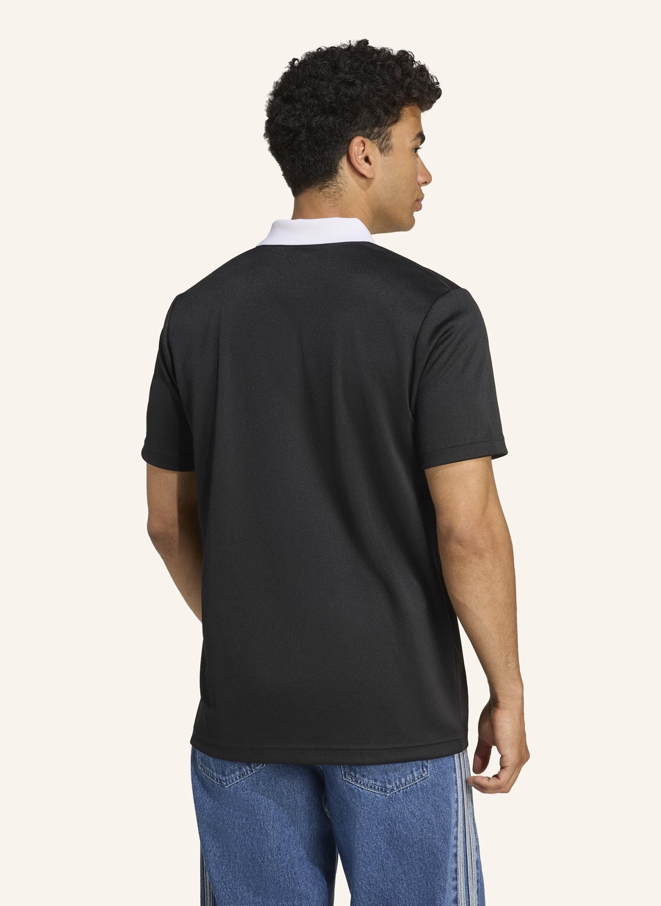 Thumbnail - Adidas All Blacks Supporter Poloshirt schwarz