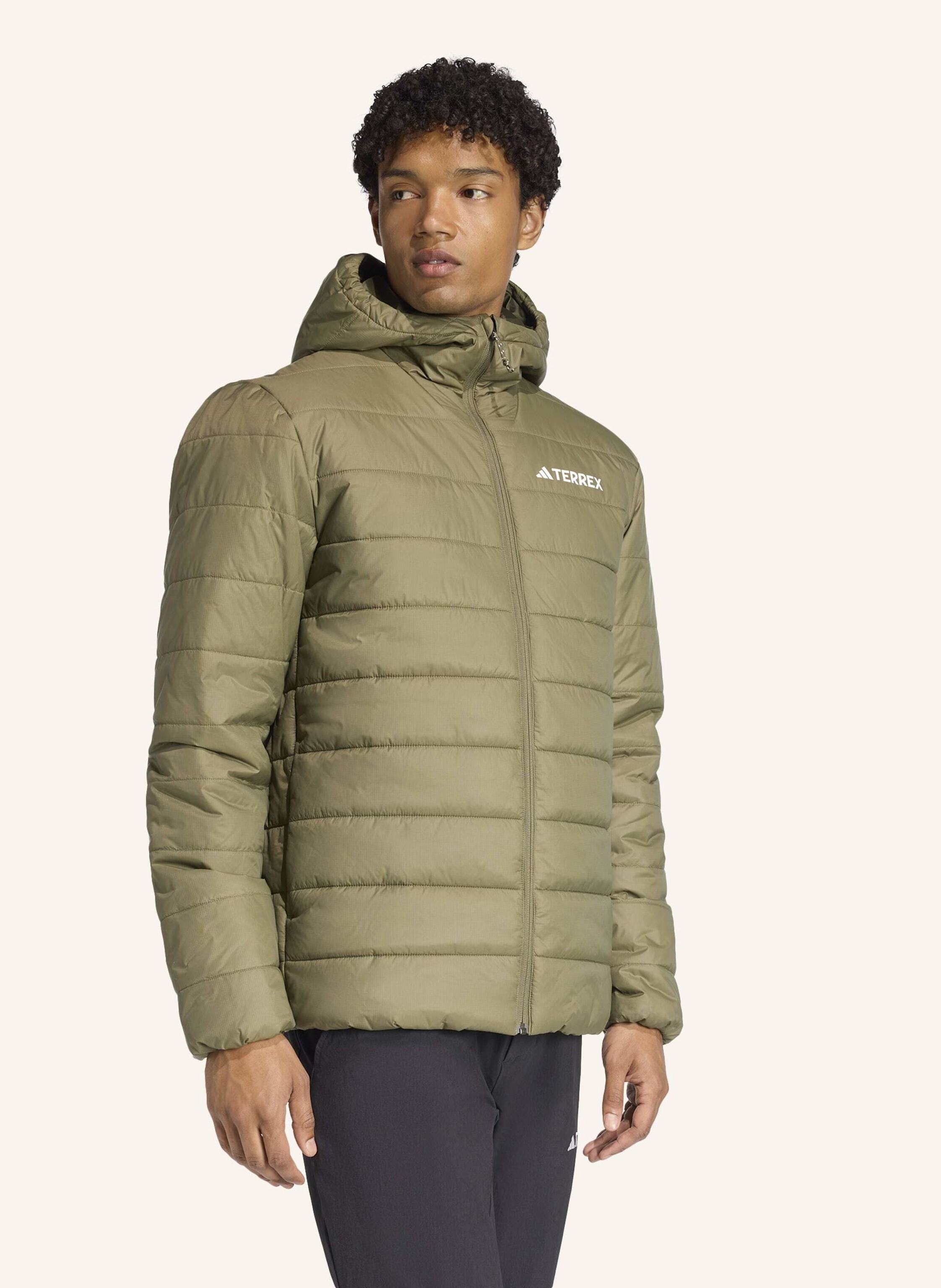 Thumbnail - Adidas Terrex Terrex Multi Essentials Climawarm Isolierte Kapuzenjacke gruen