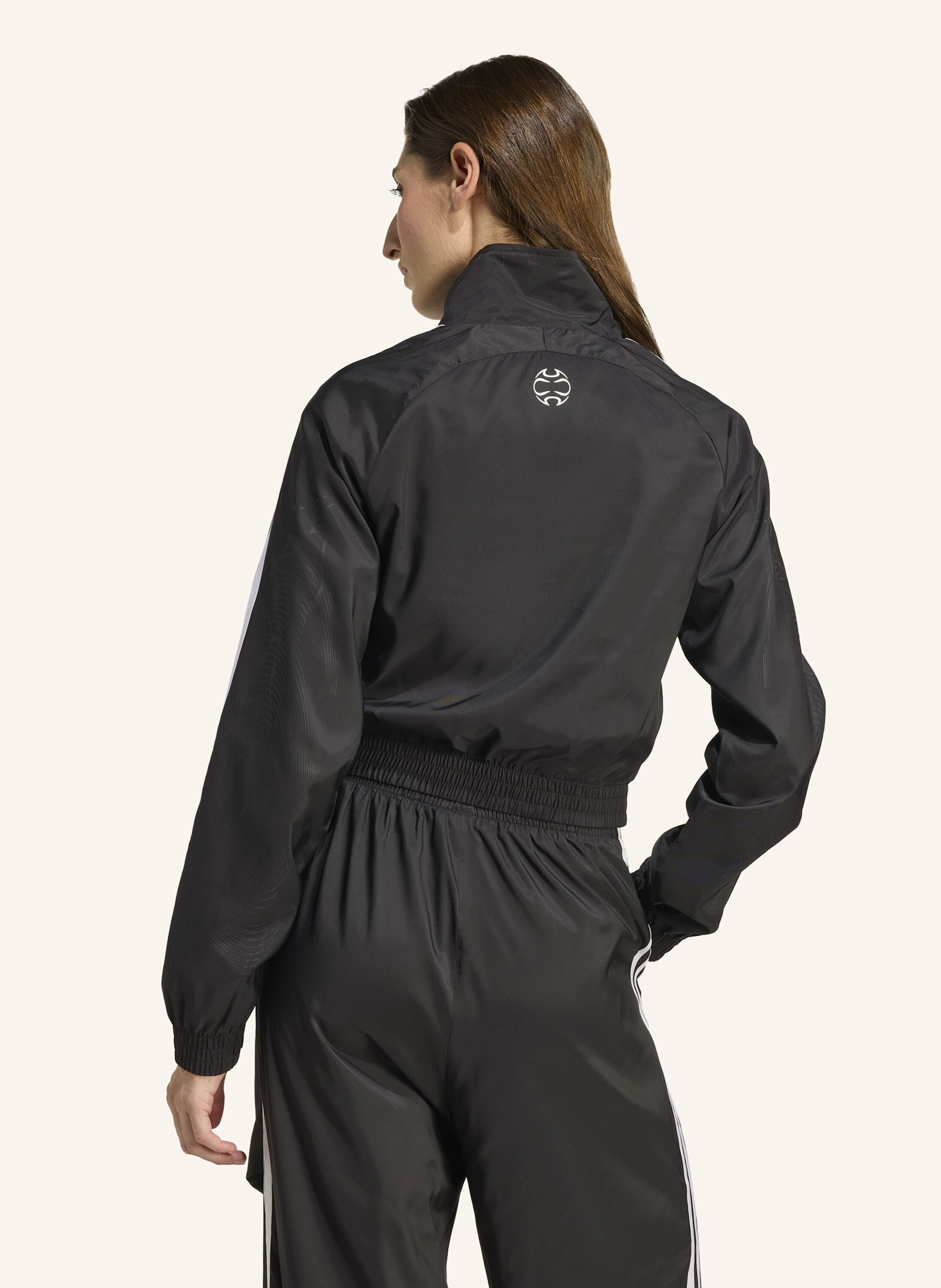 Thumbnail - Adidas Originals Adilenium Season 4 Teamgeist Slim Trainingsjacke schwarz