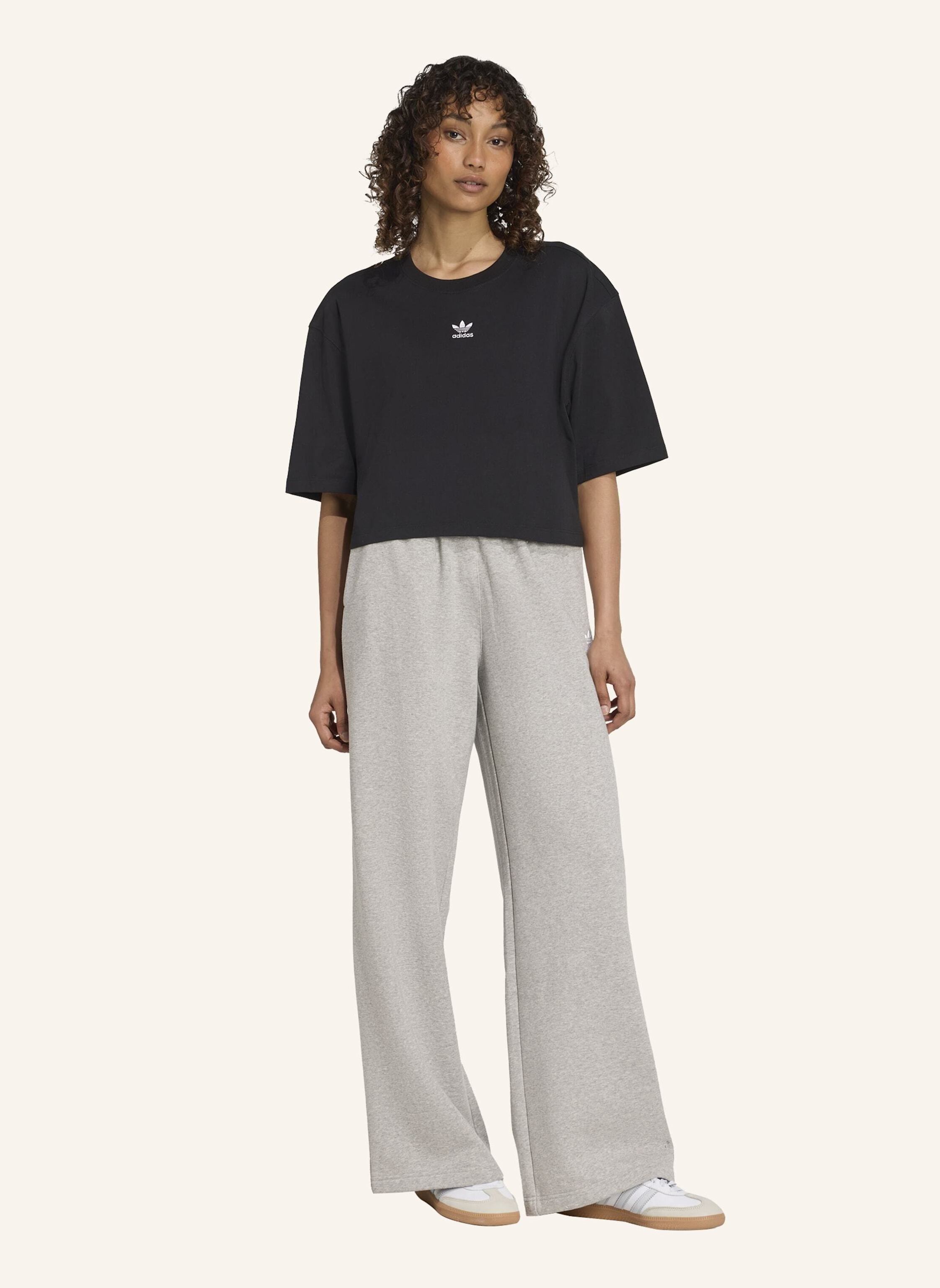 Thumbnail - Adidas Originals Essentials Wide Leg Hose grau