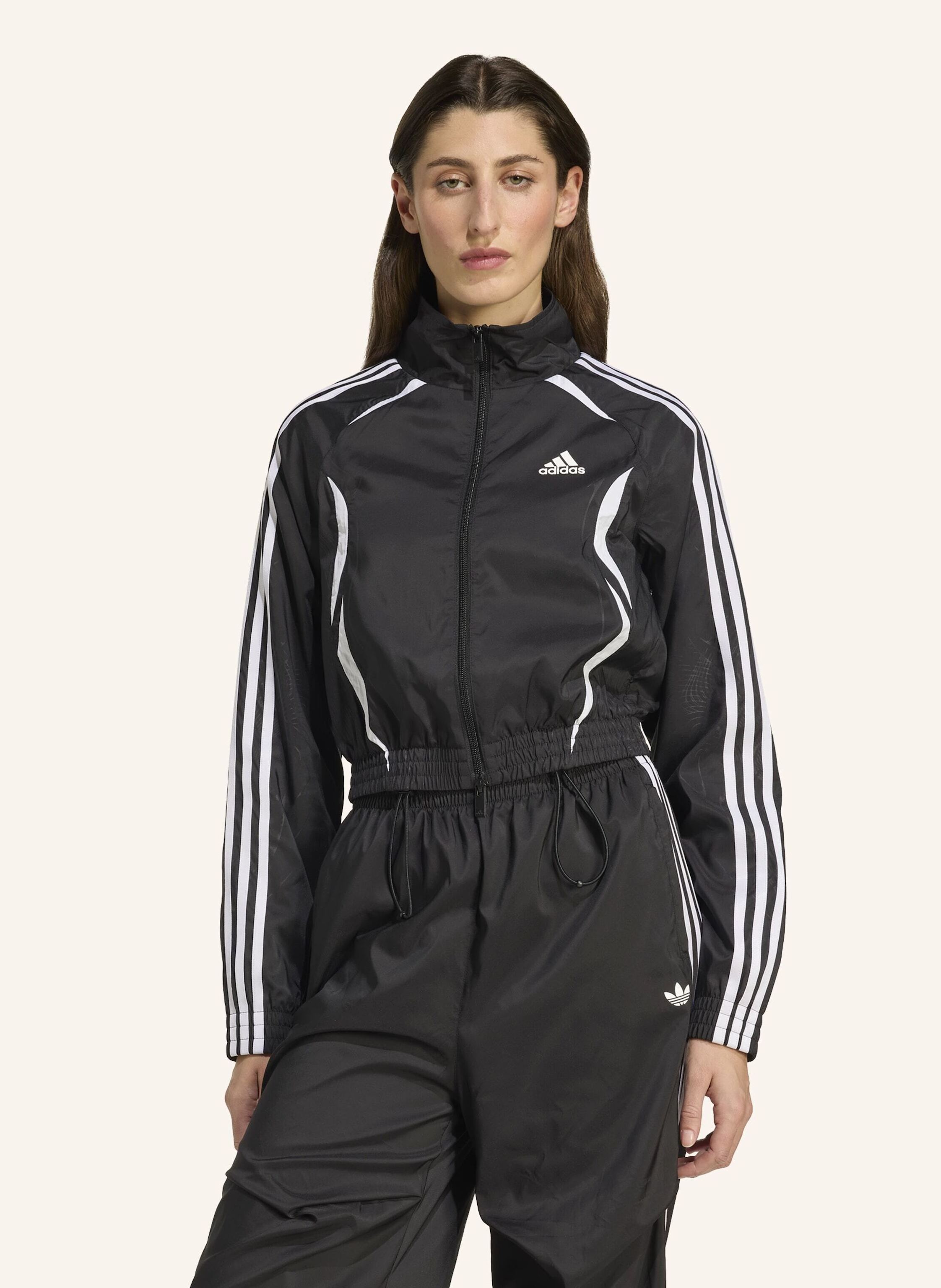 Thumbnail - Adidas Originals Adilenium Season 4 Teamgeist Slim Trainingsjacke schwarz
