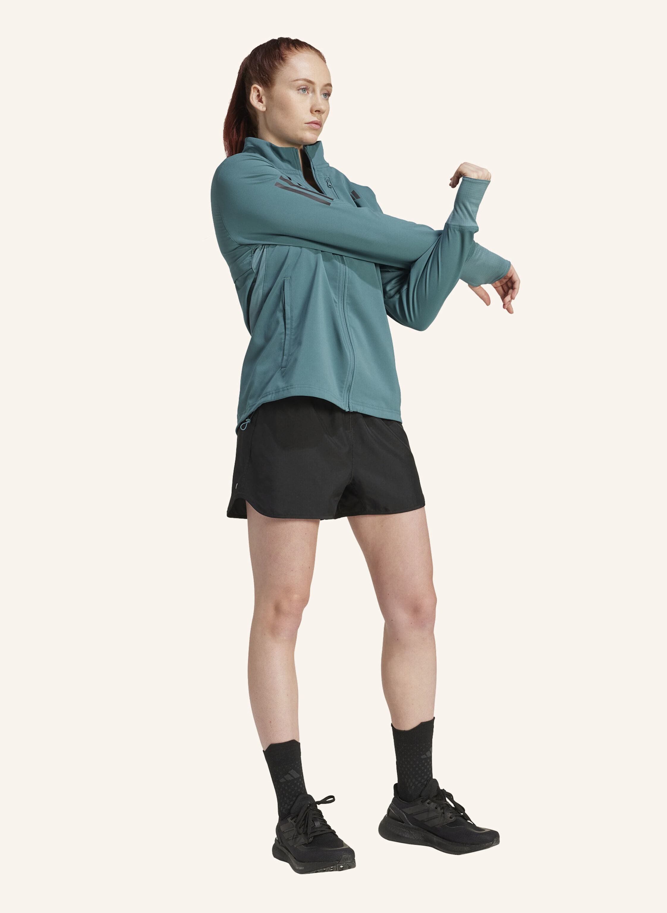 Thumbnail - Adidas Own The Run Winterized Jacke gruen
