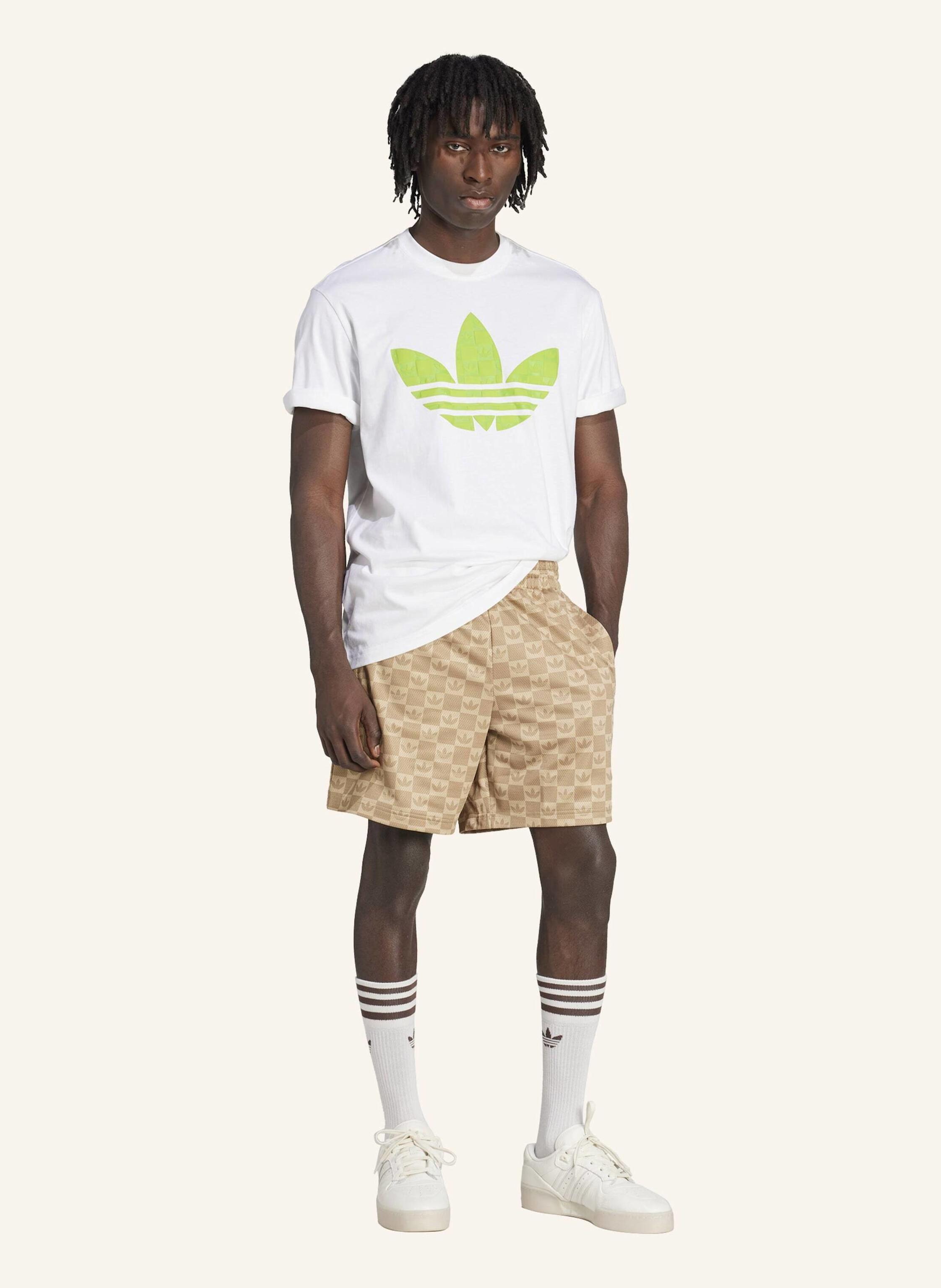 Thumbnail - Adidas Originals Monogram Regular Mesh Shorts braun