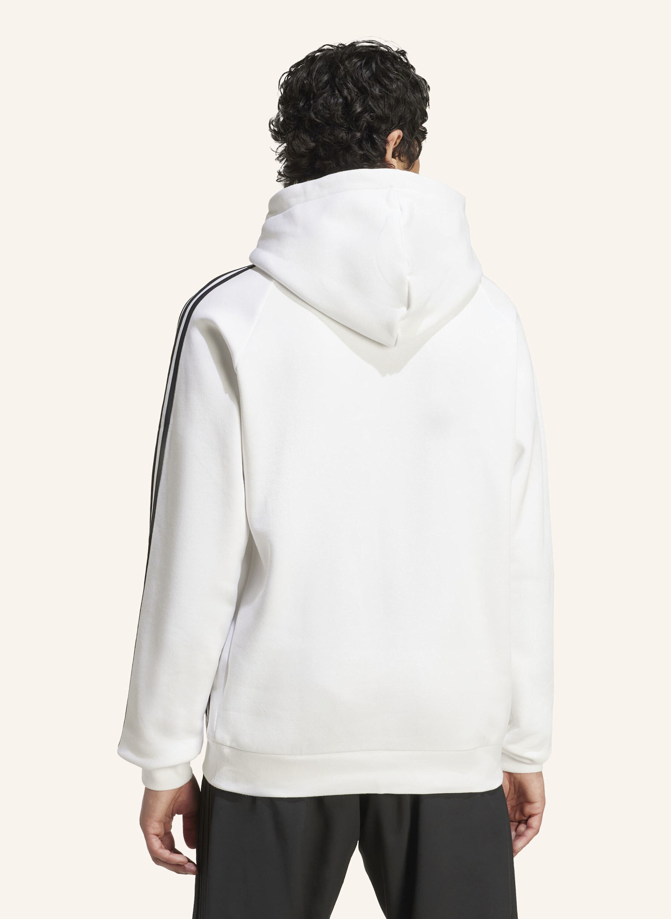 Thumbnail - Adidas Originals Adicolor Teamgeist Cut Line Hoodie weiss