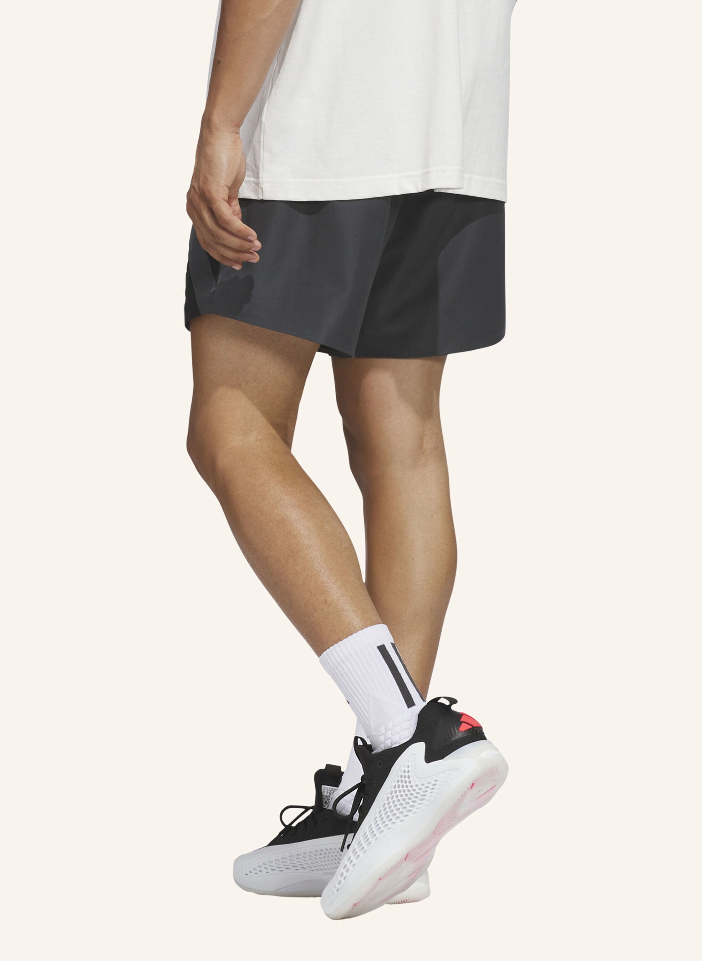 Thumbnail - Adidas Anthony Edwards Foundation Shorts grau