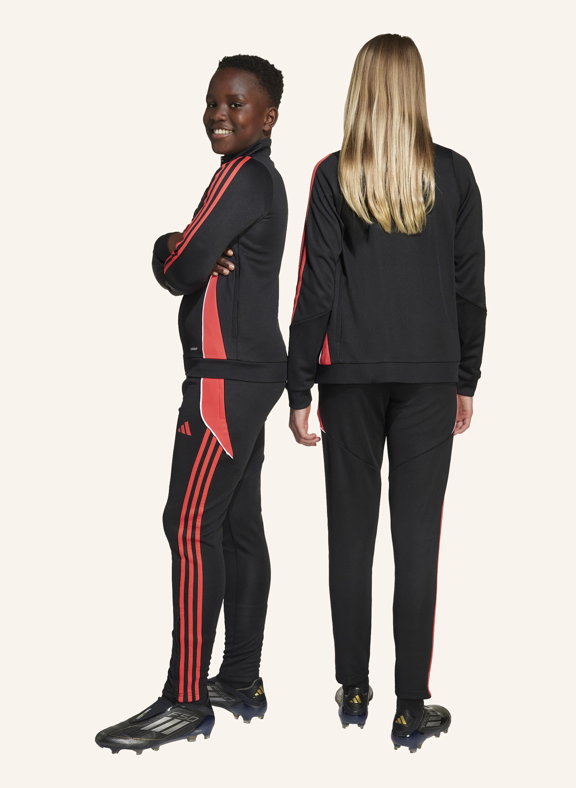 Thumbnail - Adidas Messi Kids Trainingshose schwarz