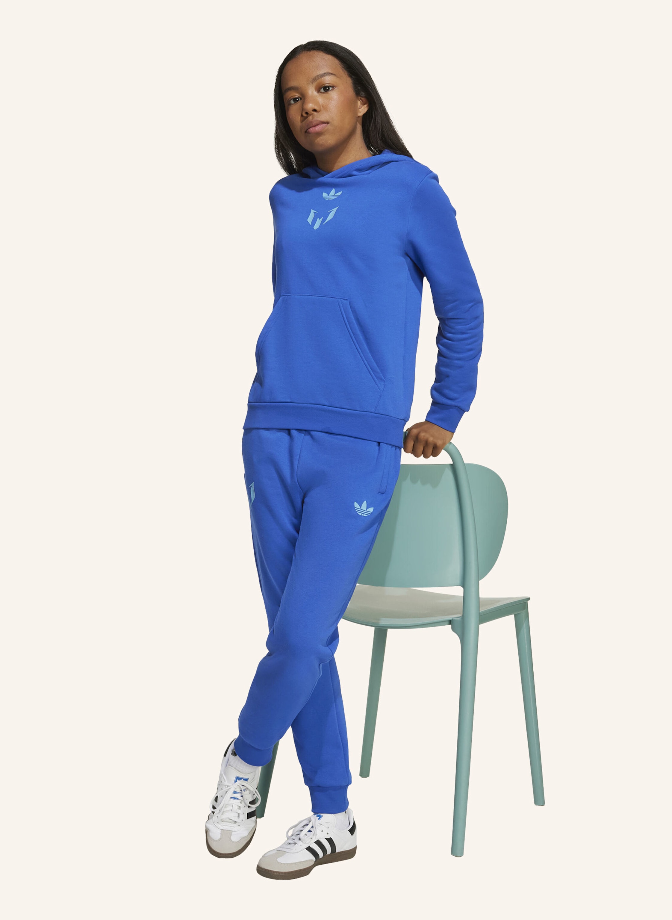 Thumbnail - Adidas Messi Kids Hose blau