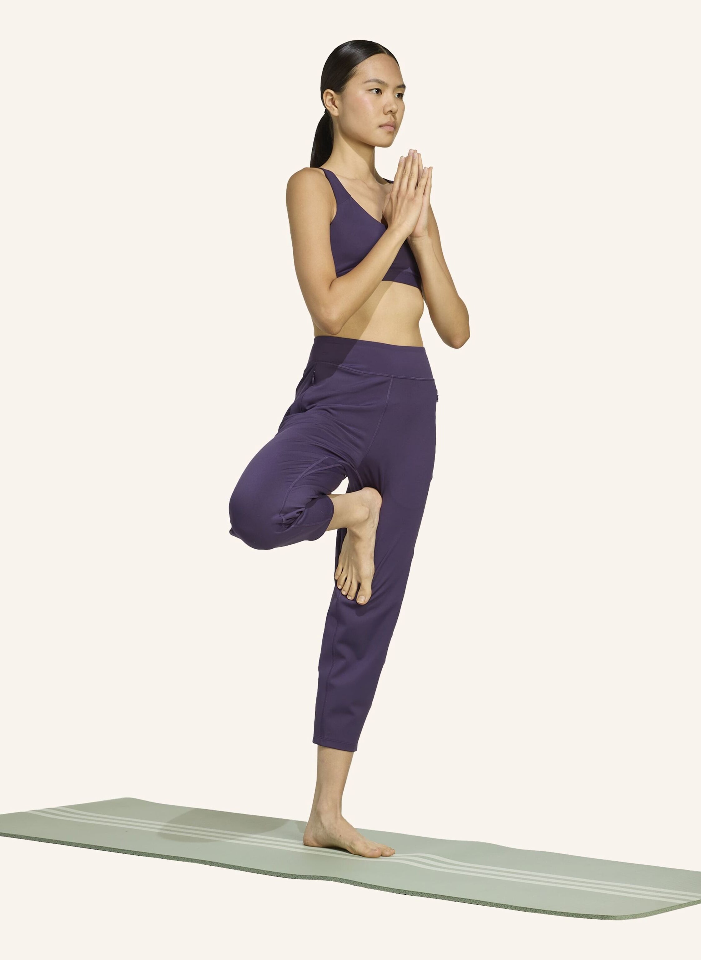 Thumbnail - Adidas All Me Yoga Hose lila