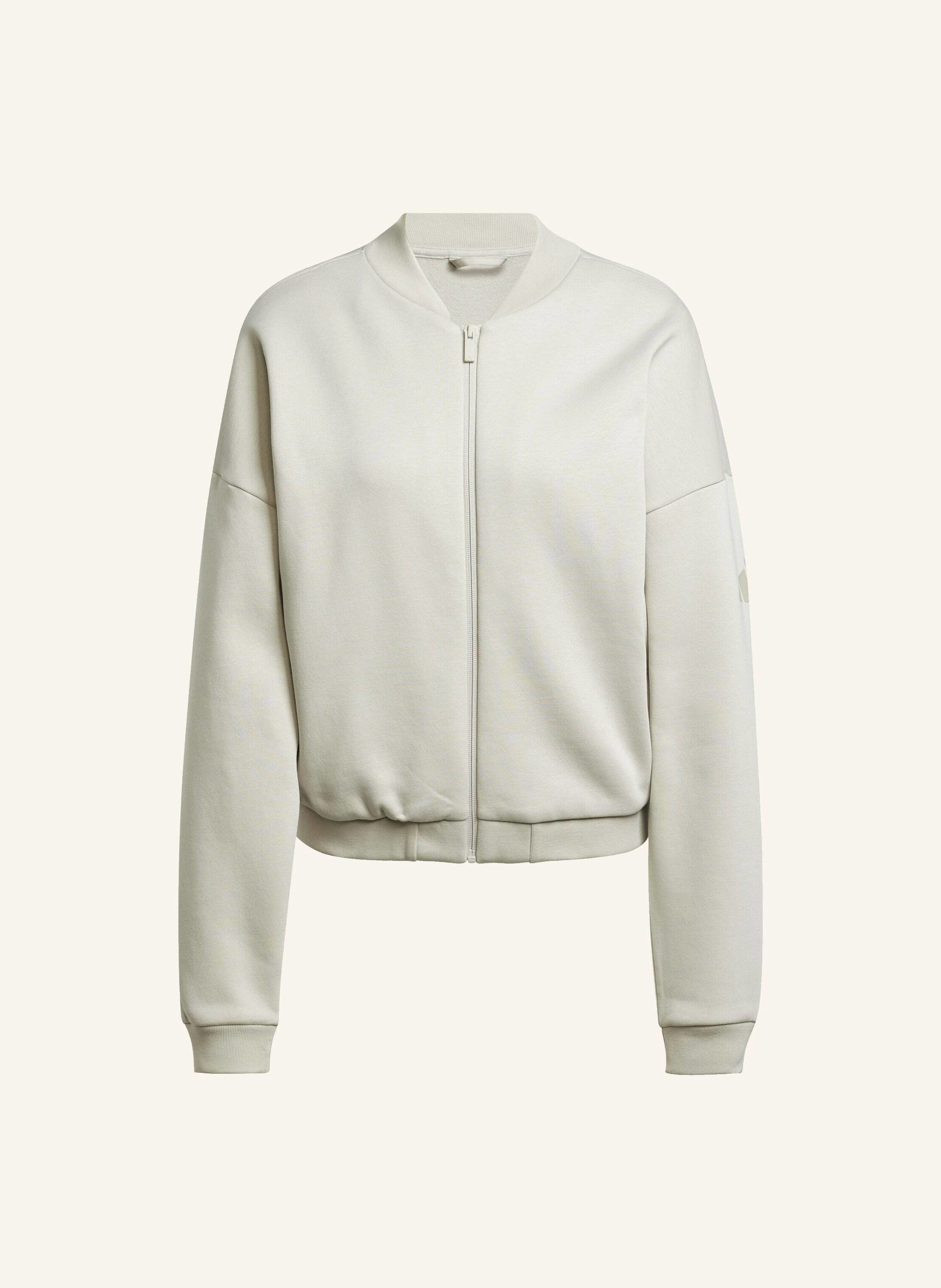 Adidas Essentials Contemporary Logo Bomberjacke beige