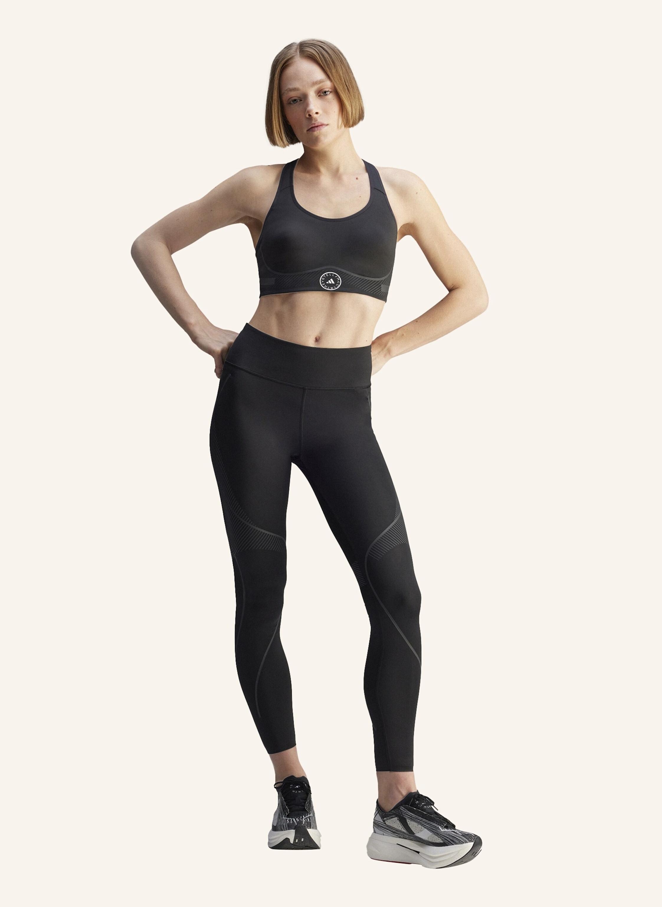 Thumbnail - Adidas By Stella Mccartney Adidas By Stella Mccartney Truepace High Support Sport-Bh schwarz