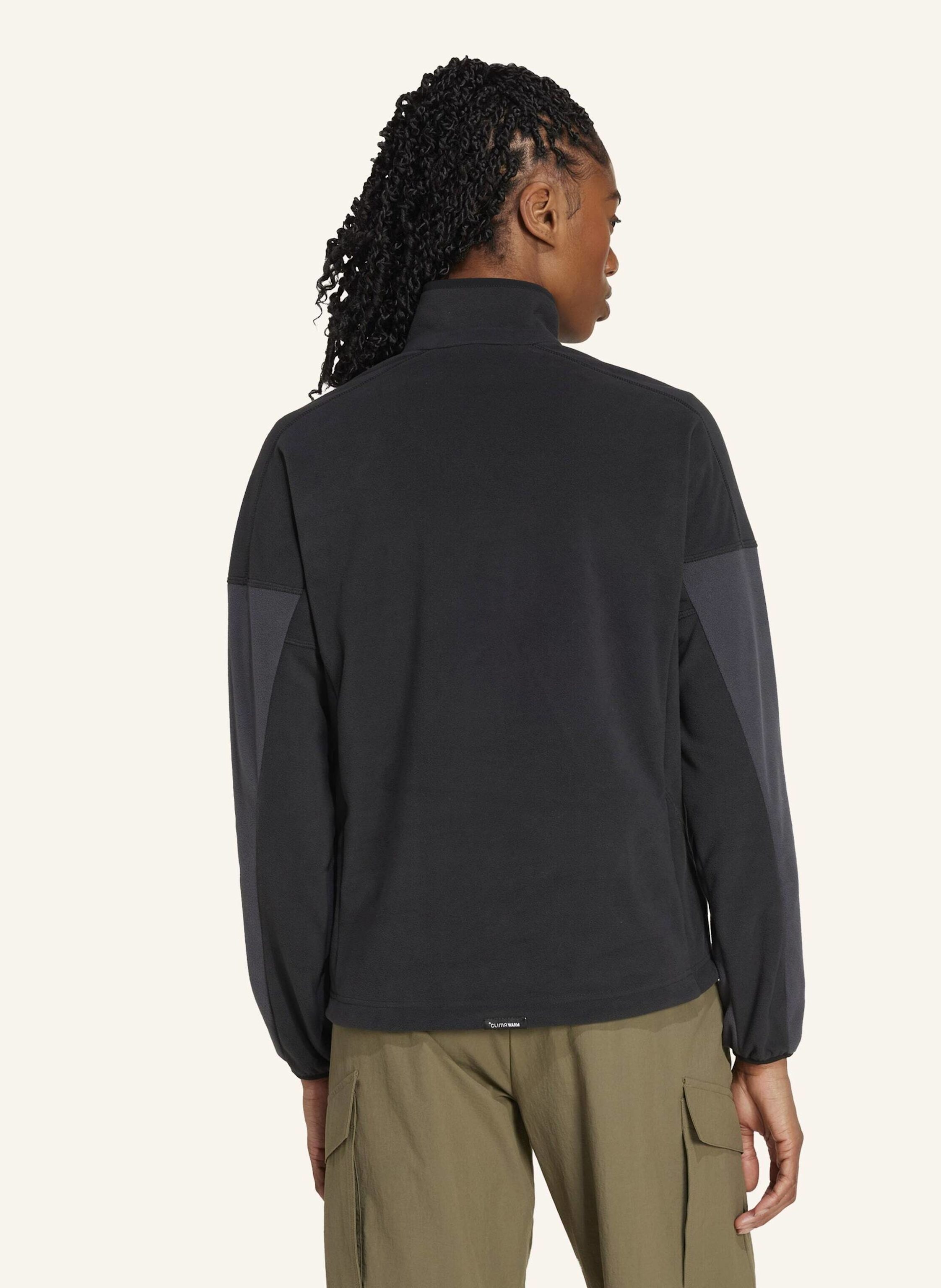 Thumbnail - Adidas Terrex Fleece-Troyer Terrex Multi Climawarm schwarz